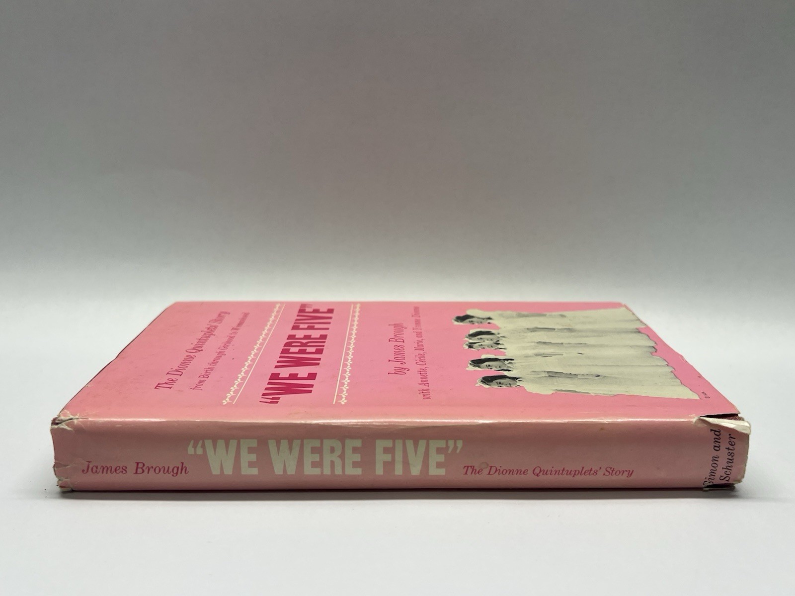 We Were Five James Brough 1965 1st Ed HC Simon and Schuster