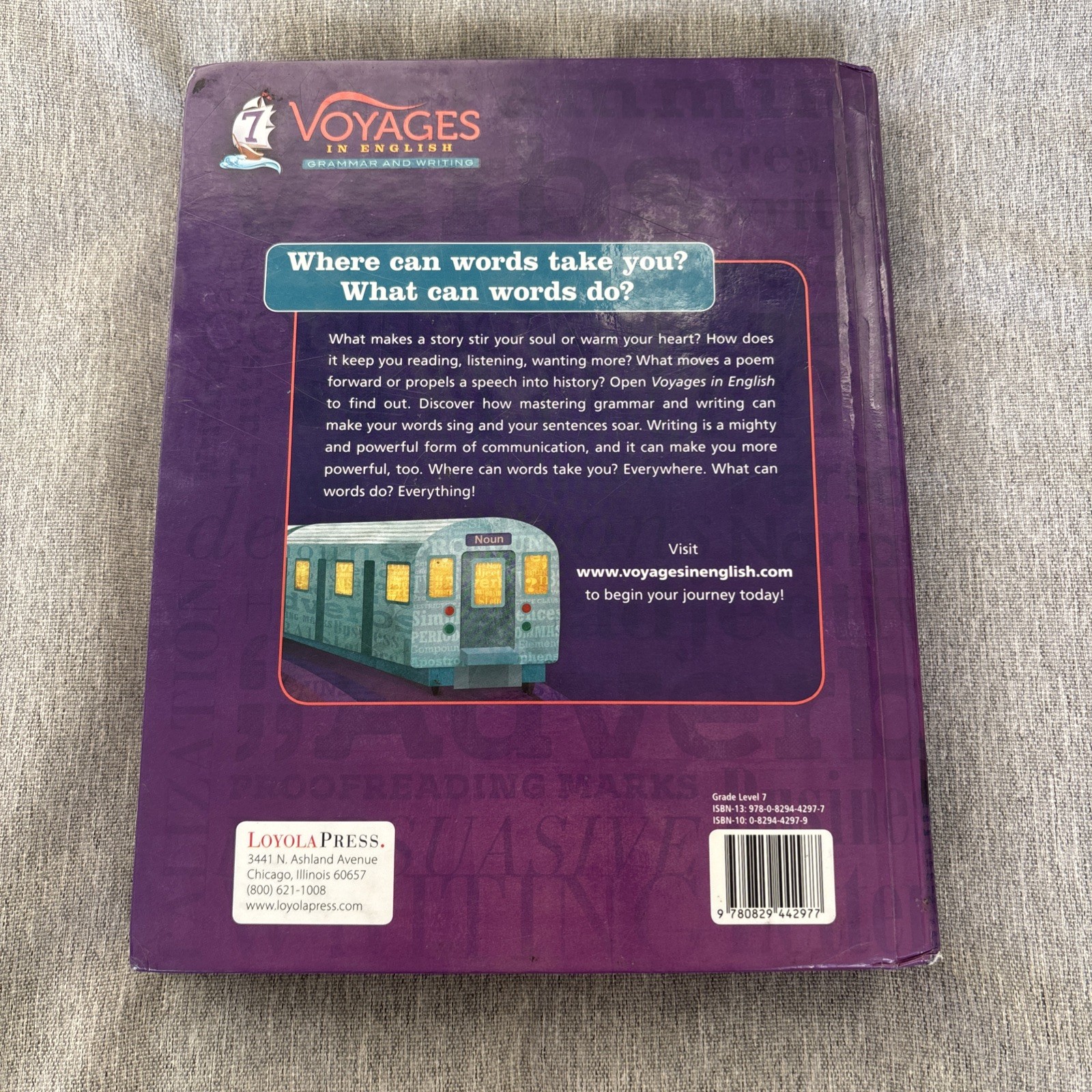 Voyages in English: Grammar and Writing, Grade 7, Student Edition