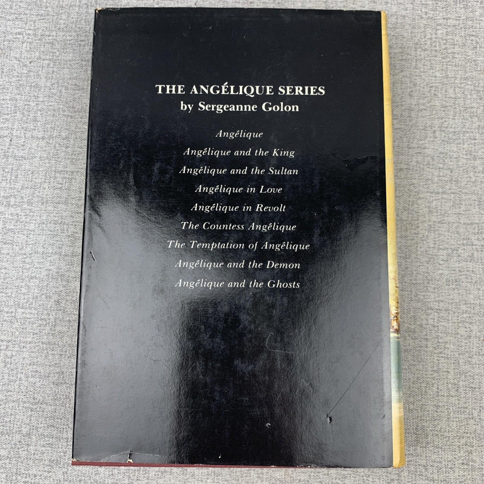 Angelique and the Ghosts Sergeanne Golon 1978 1st edition Hardcover Dust Jacket