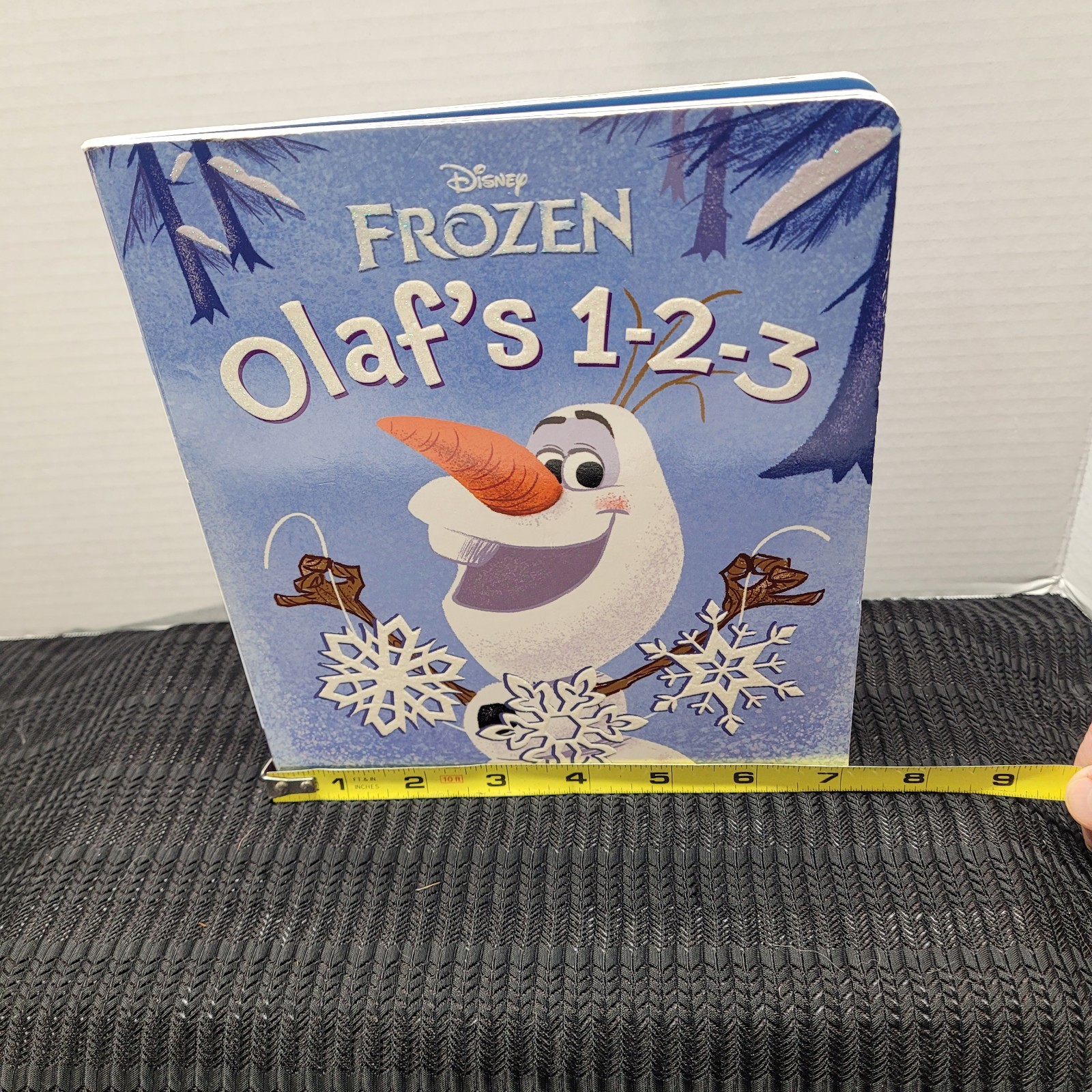 Olaf’s 1-2-3 (Disney Frozen) (Glitter Board Book) – Board book – NEW