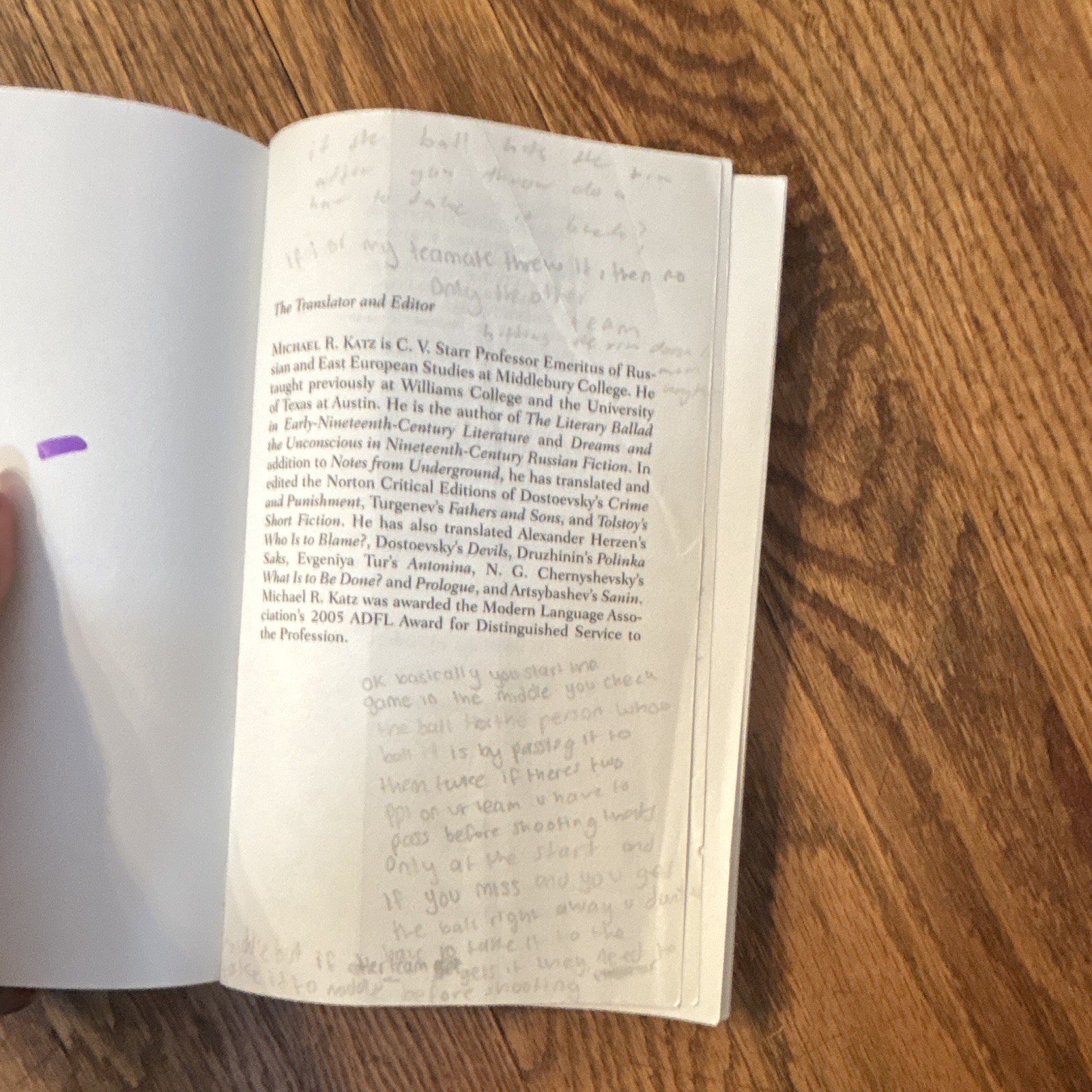 W. W. Norton Notes from Underground Dostoevsky/Katz 2nd Ed PB 2000