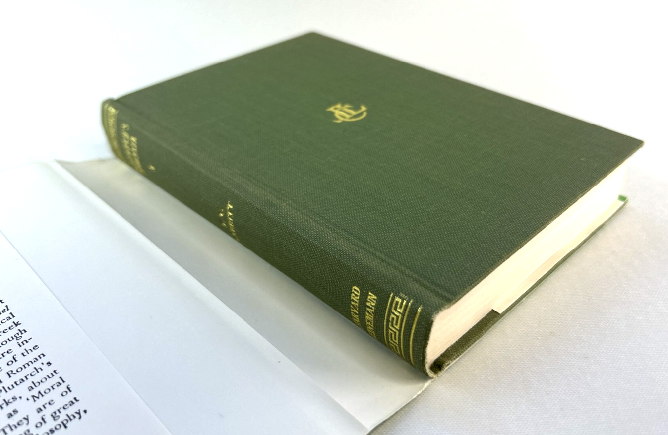Plutarch Moralia Vol 1 Education of Children Loeb Classical Library Hardcover