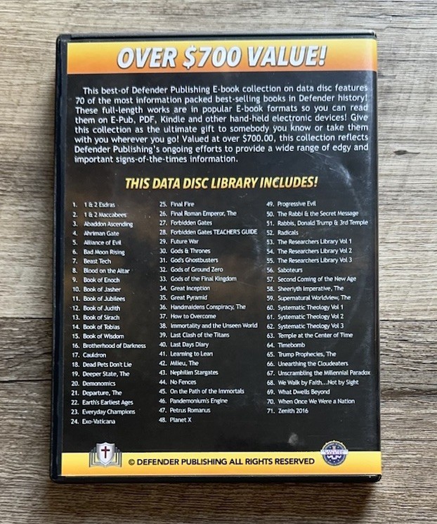 Best of Defender Publishing E-Book Collection 70+ Titles Religious Conspiracy