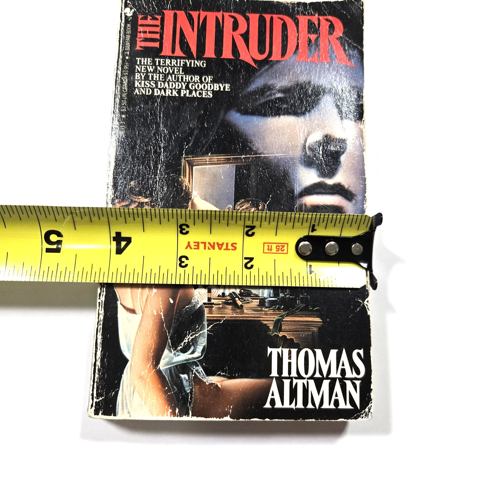 The Intruder Thomas Altman Rare Vintage Paperbacks From Hell Horror Book 80s