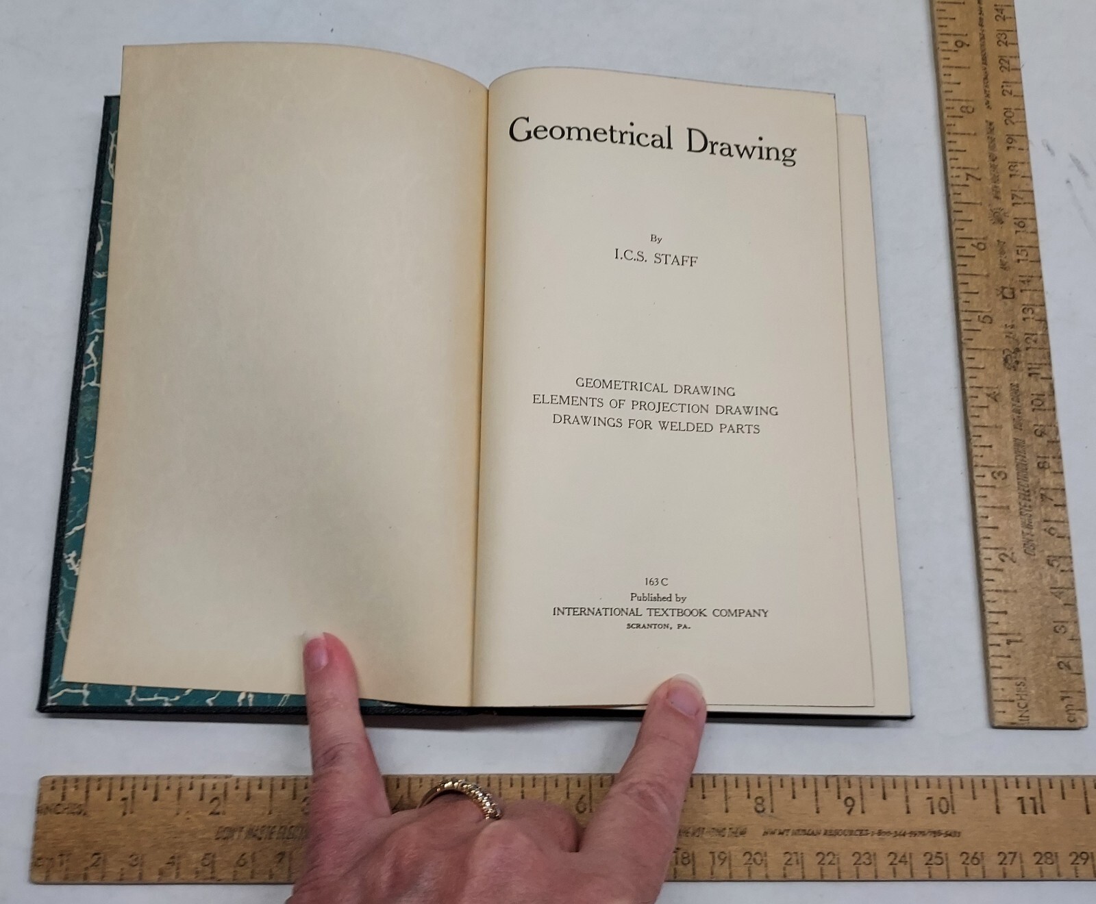 163C – Geometrical Drawing – INTERNATIONAL TEXTBOOK COMPANY