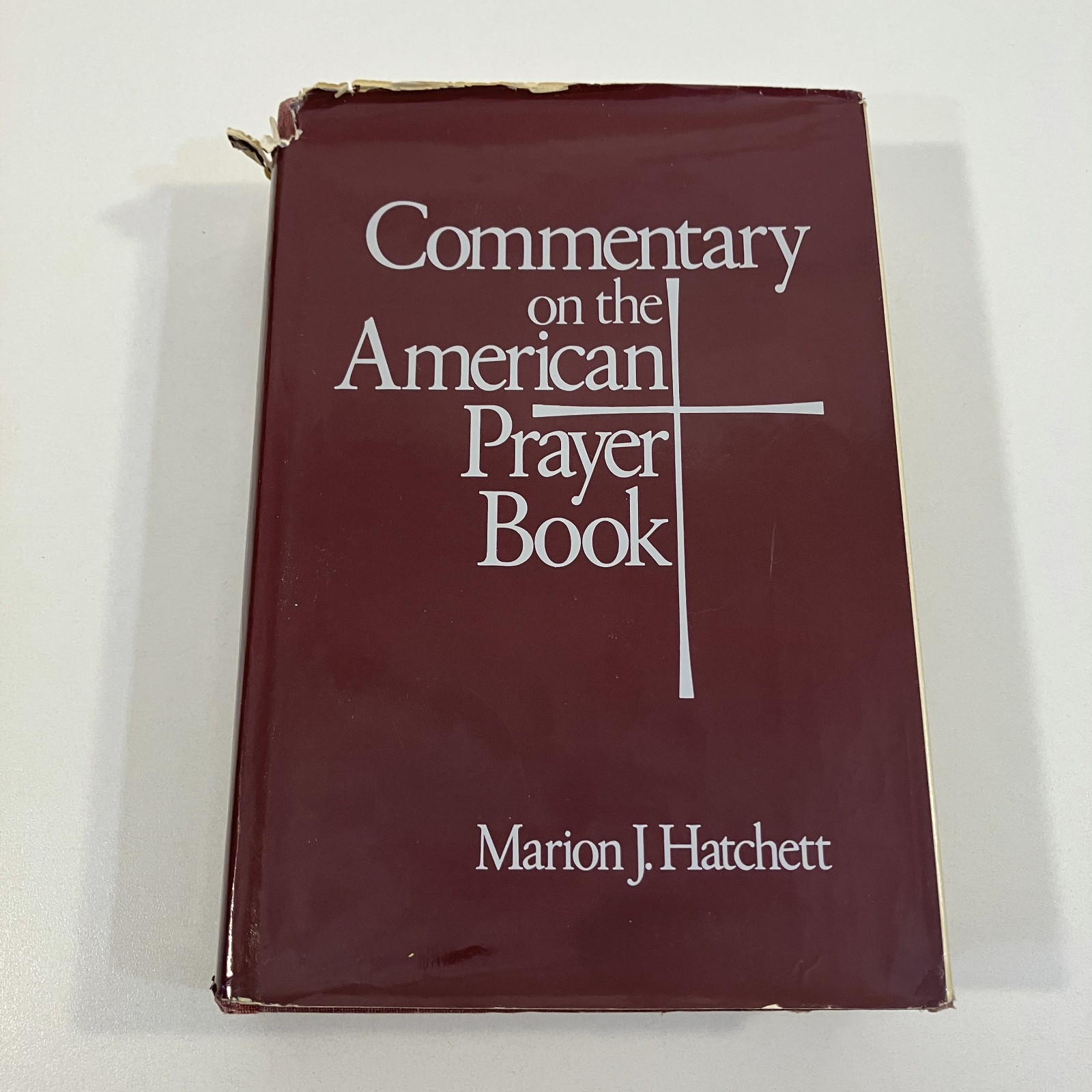 Commentary on the American Prayer Book Marion J Hatchett 1980 Hardcover HCDJ