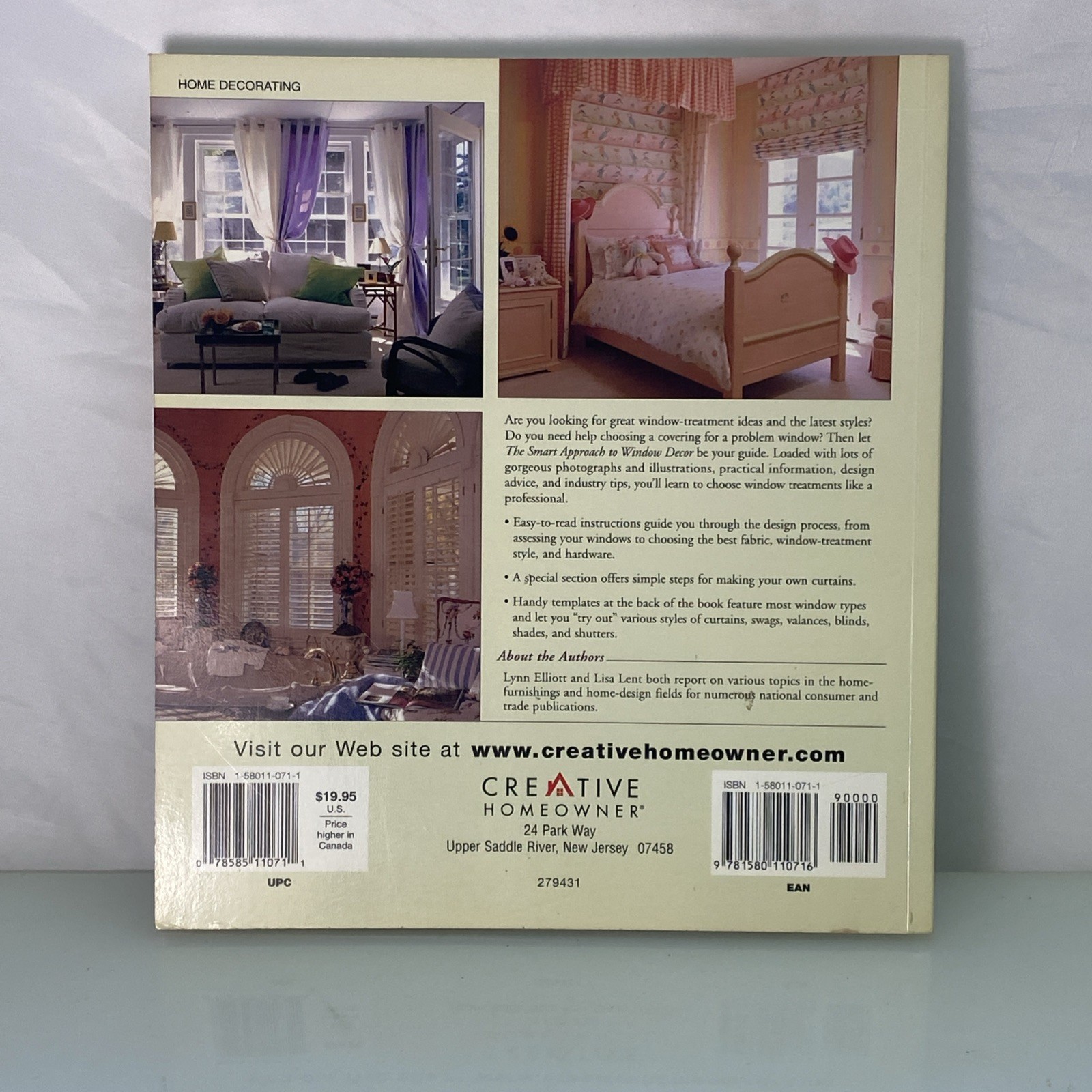 Smart Approach to Window Decor by Lisa-Theresa Lenthall (2000, Trade Paperback)