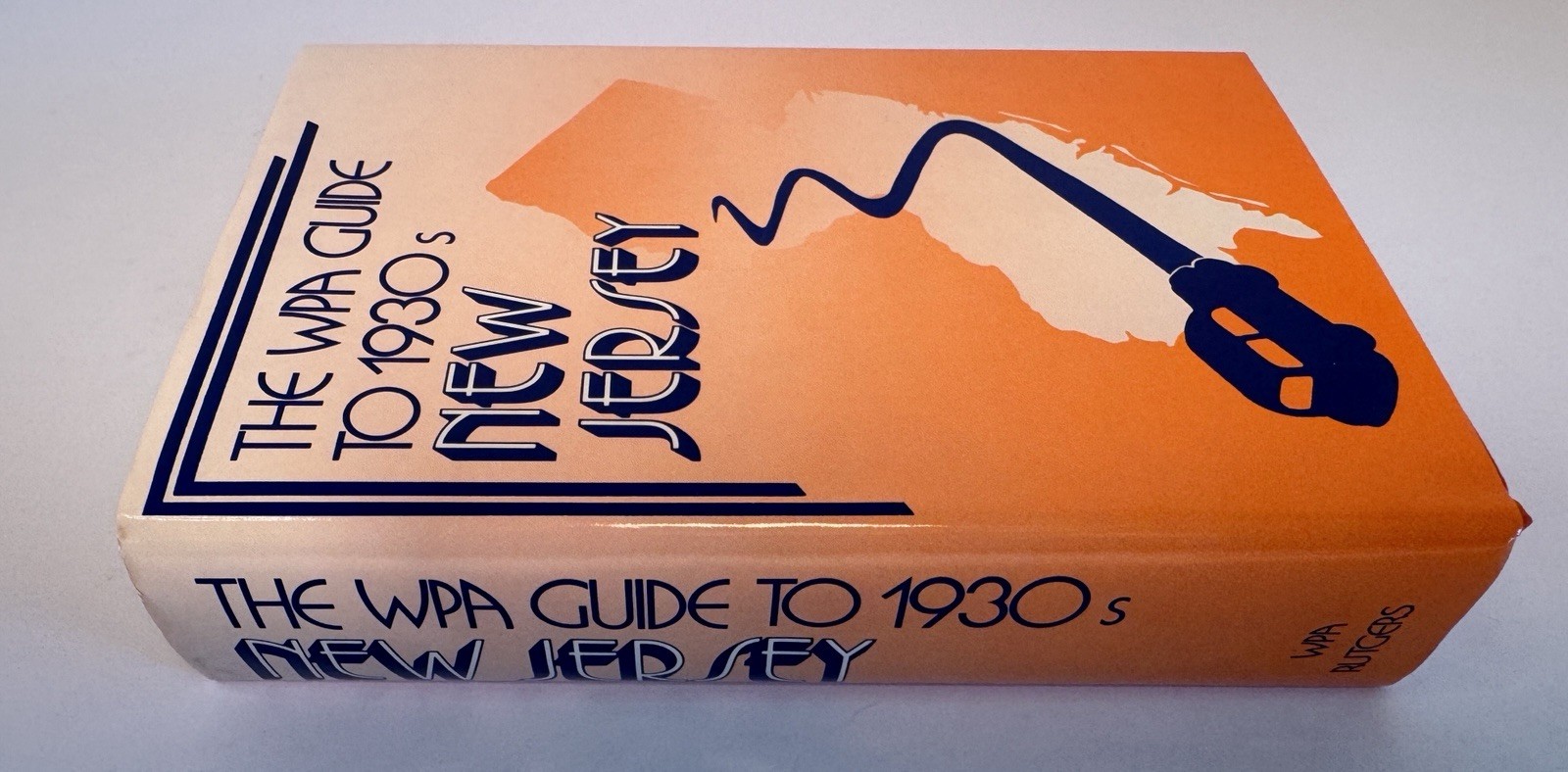 WPA Guide to 1930s New Jersey HC DJ 1986 Rutgers Reprint NEW NOS 735 pp