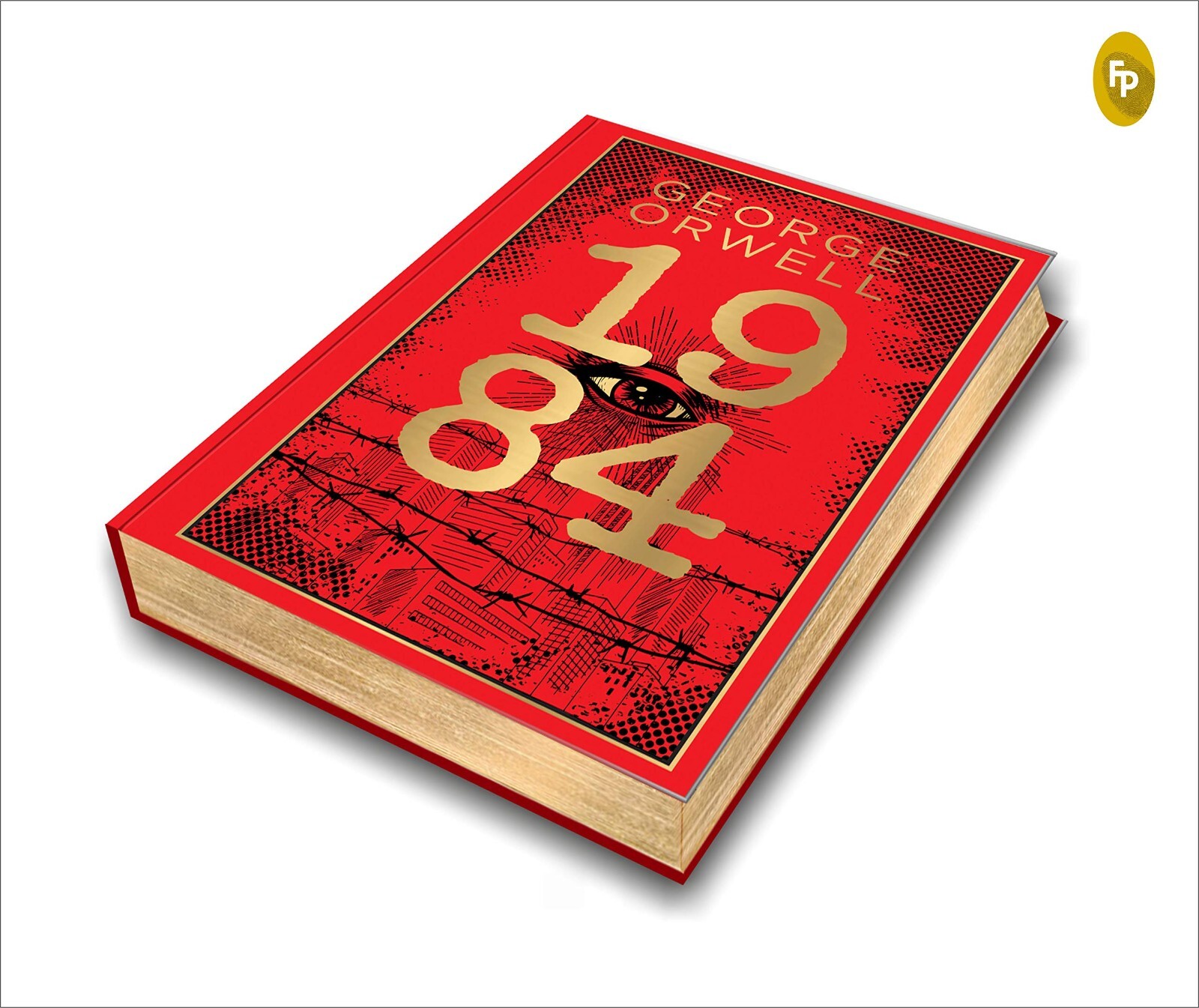 FREE SHIPPING TO US-1984 (Deluxe Hardbound Edition) (HARDCOVER) by George Orwell