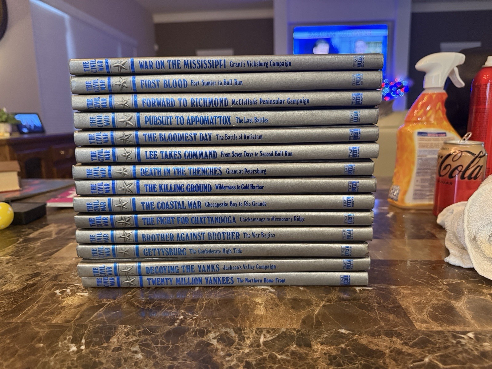 Time Life The Civil War Set 1980s HC Good Lot Of 14 Books – Book Bundle History