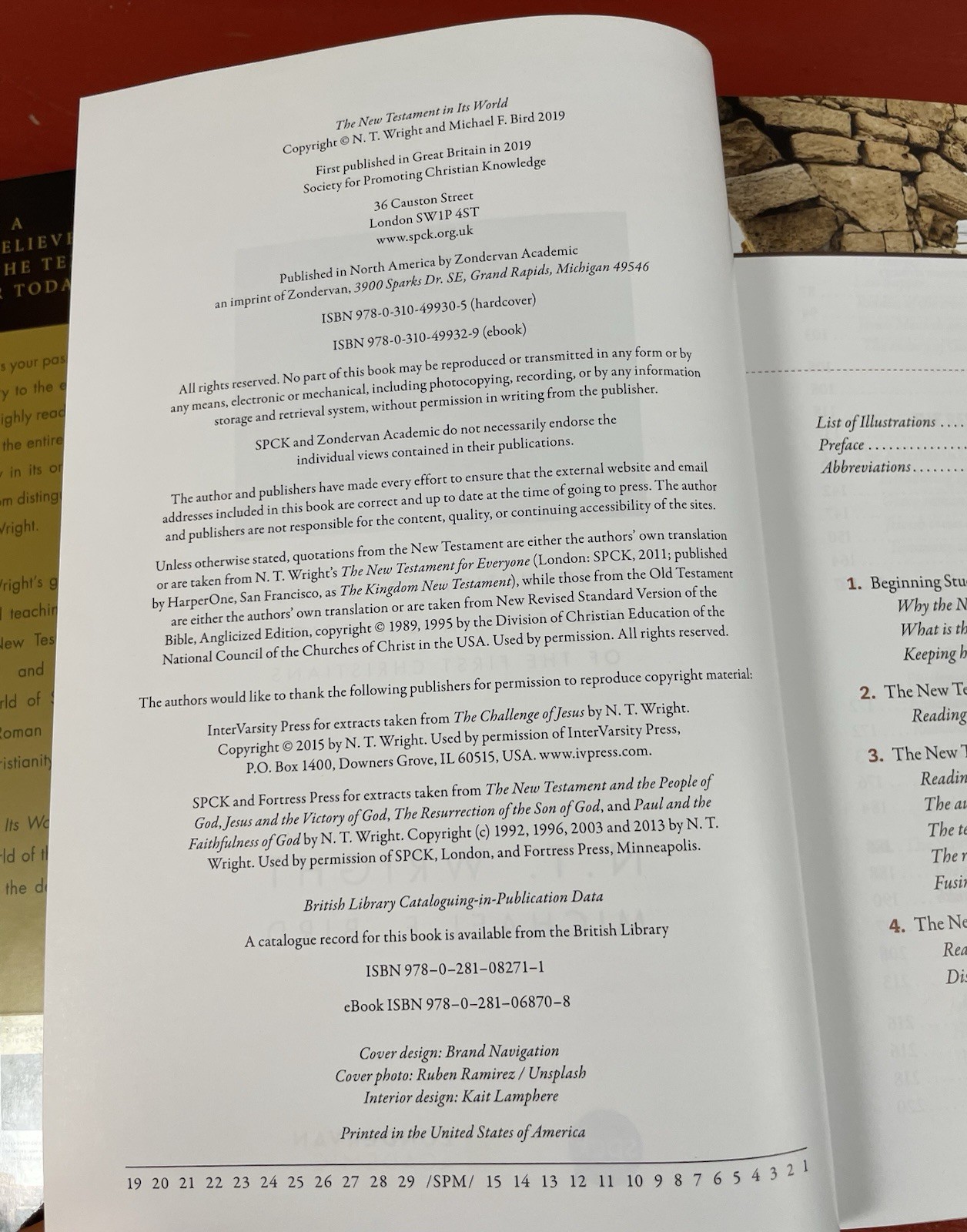 The New Testament in Its World by N.T. Wright & Micheal F. Bird HC 2019 SPCK