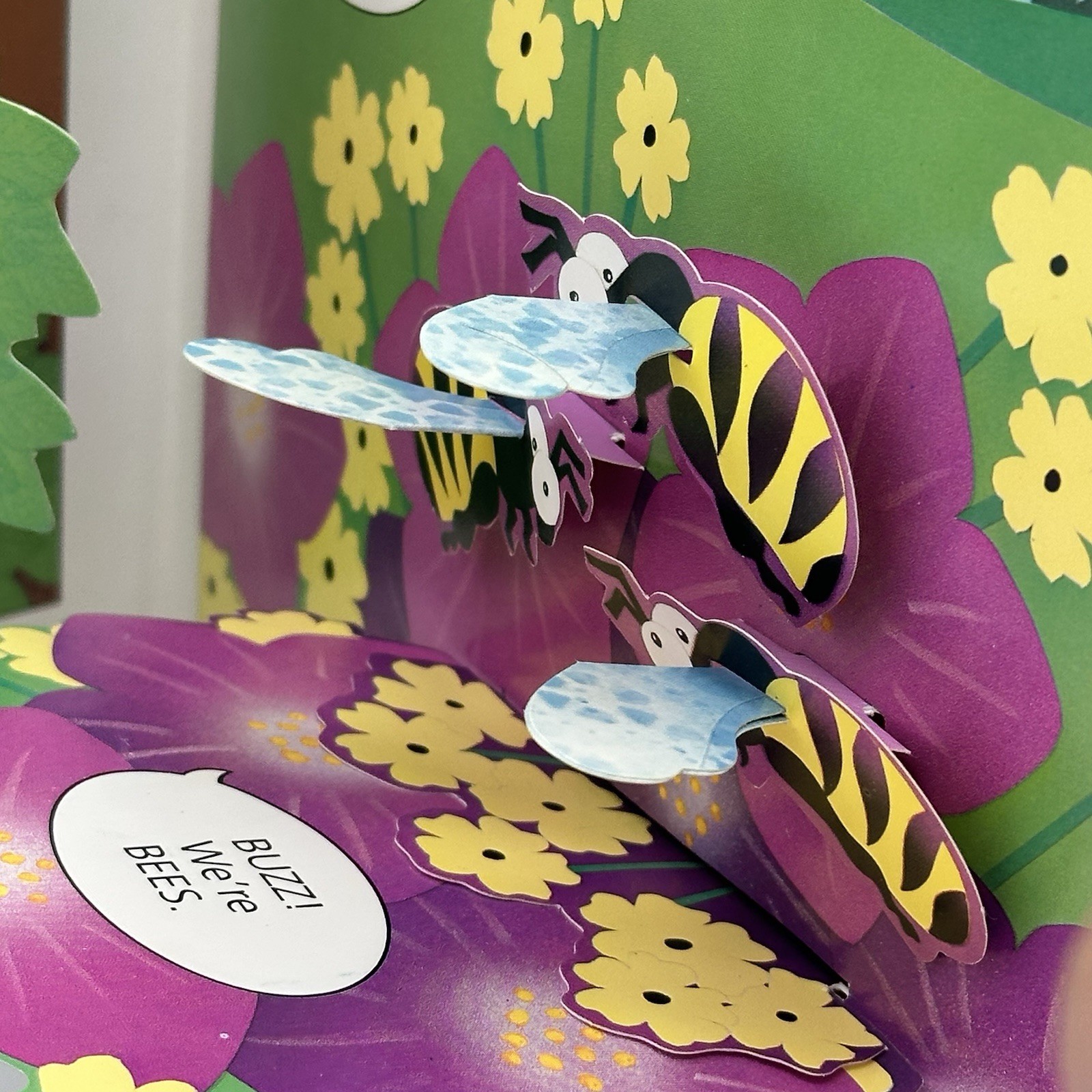 Says Who? : A Pop-Up Book of Animal Sounds by David A. Carter HC 1993
