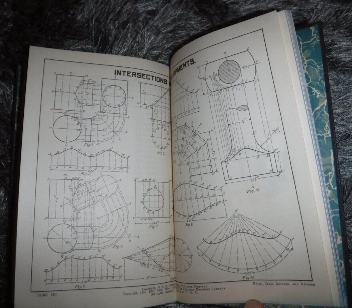 GEOMETRICAL DRAWING BY I C S STAFF -GEOMETRICAL DRAWING PARTS 1 & 2 1930 VINTAG