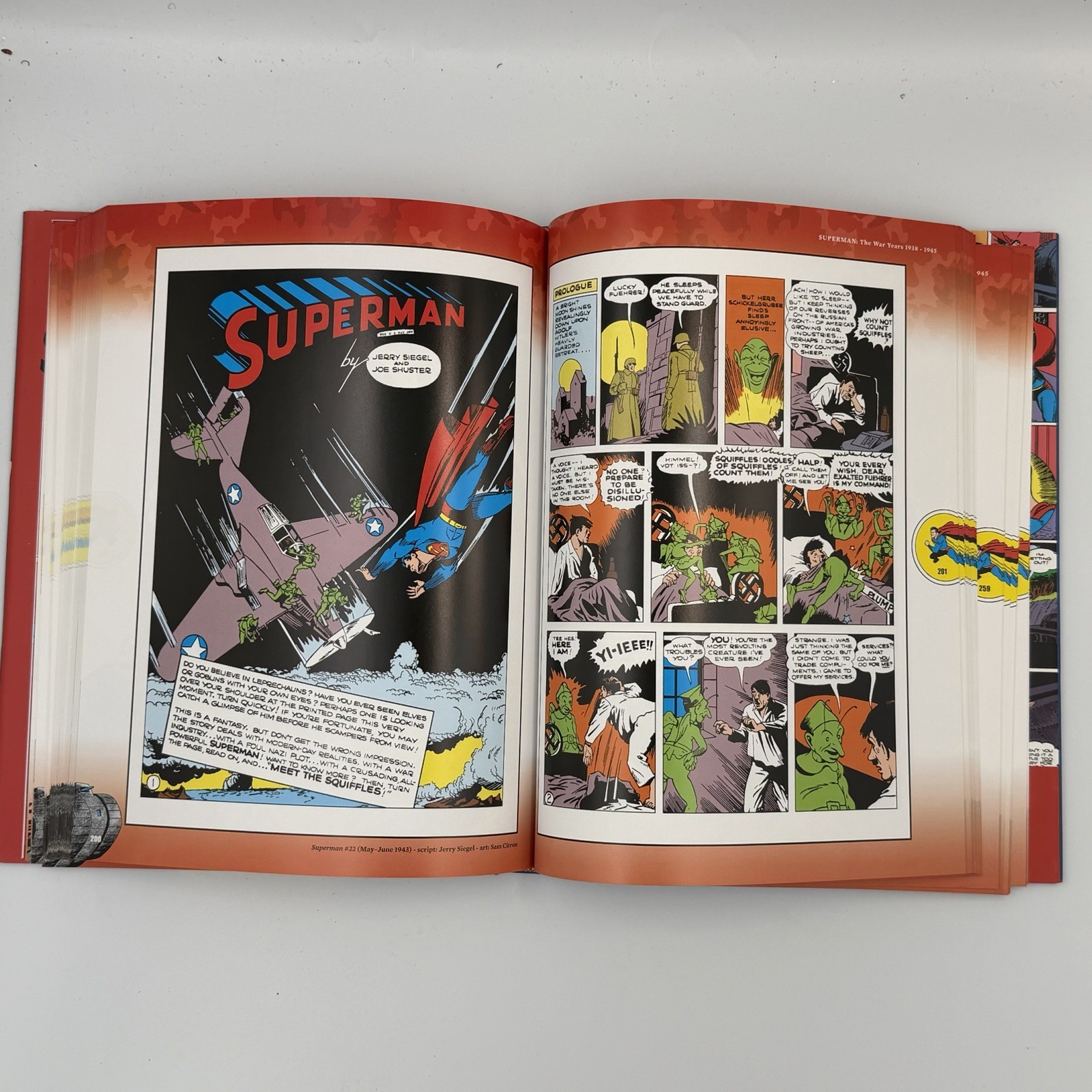 Superman The War Years 1938-1945 Roy Thomas A DC Publication HC Beautiful Book