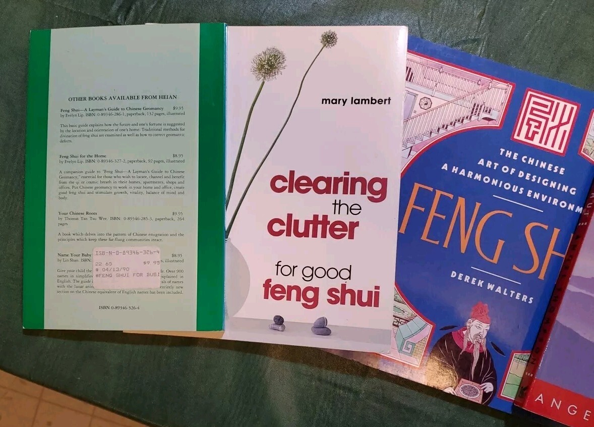 Feng Shui Lot of 5 PB: Evelyn Lip, Derek Walters, Angel Thompson, M. Lambert