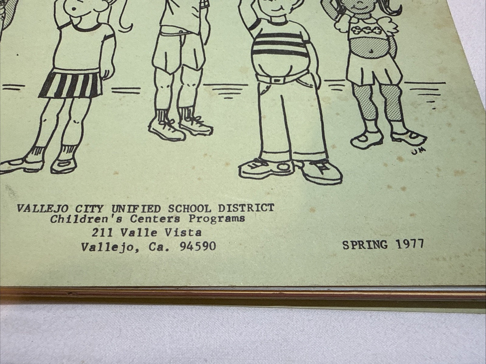 Vintage 1977 Food For Thought Recipes Cook Book Cooking Vallejo City School