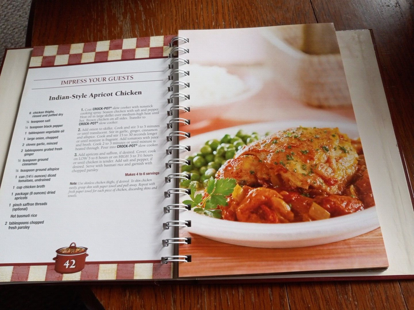 Crock-Pot The Original Slow Cooker Chicken Hardcover With Spiral 2009