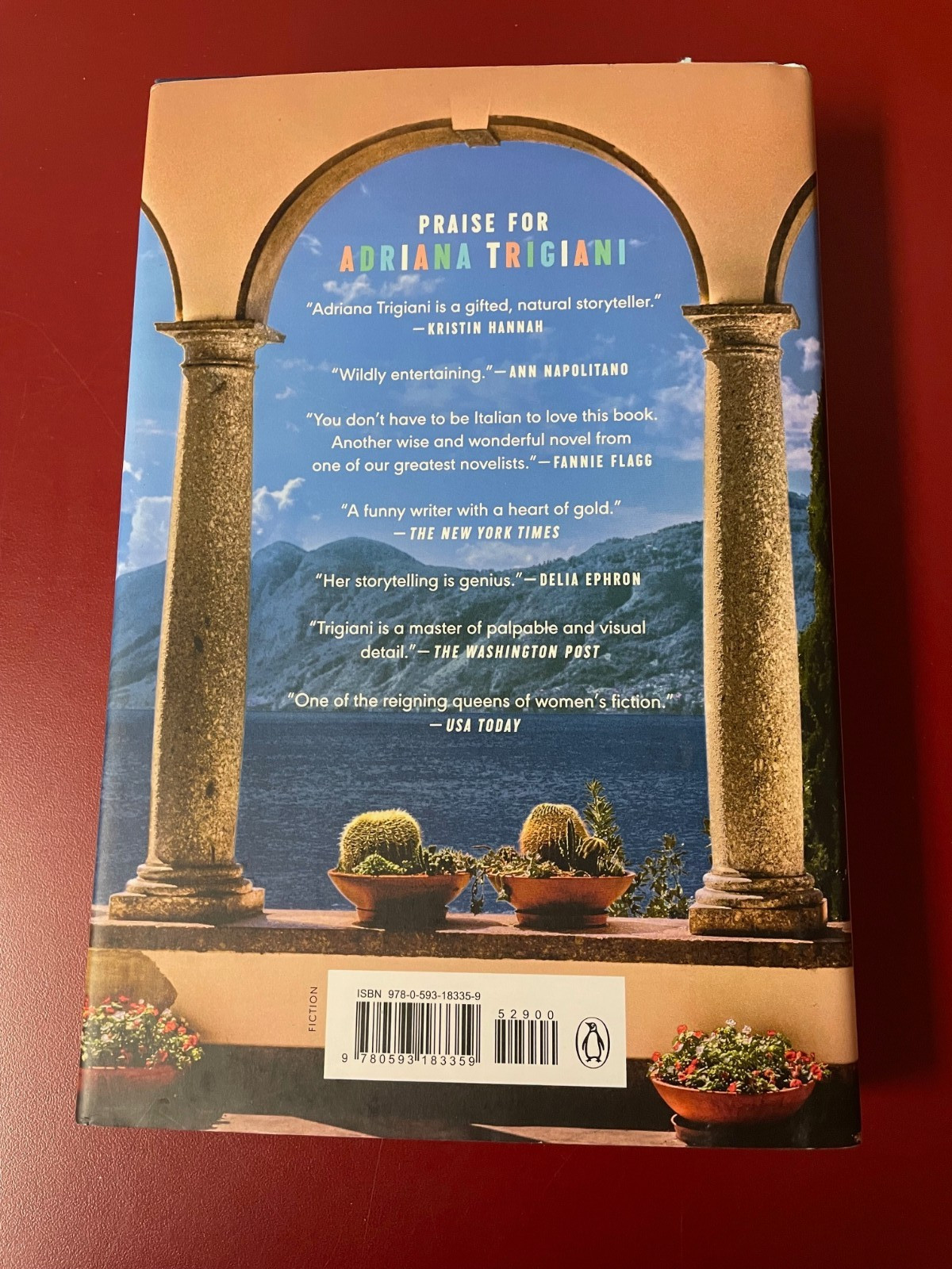 AUTOGRAPHED View from Lake Como : A Novel by Adriana Trigiani (2025, Hardcover)