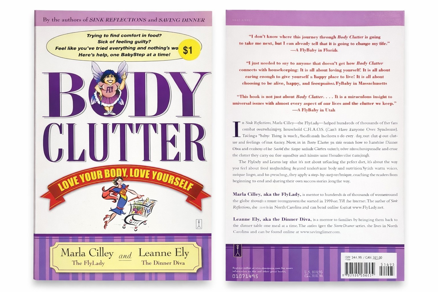 Body Clutter Love Your Body Love Yourself – Marla Cilley FlyLady – Paperback