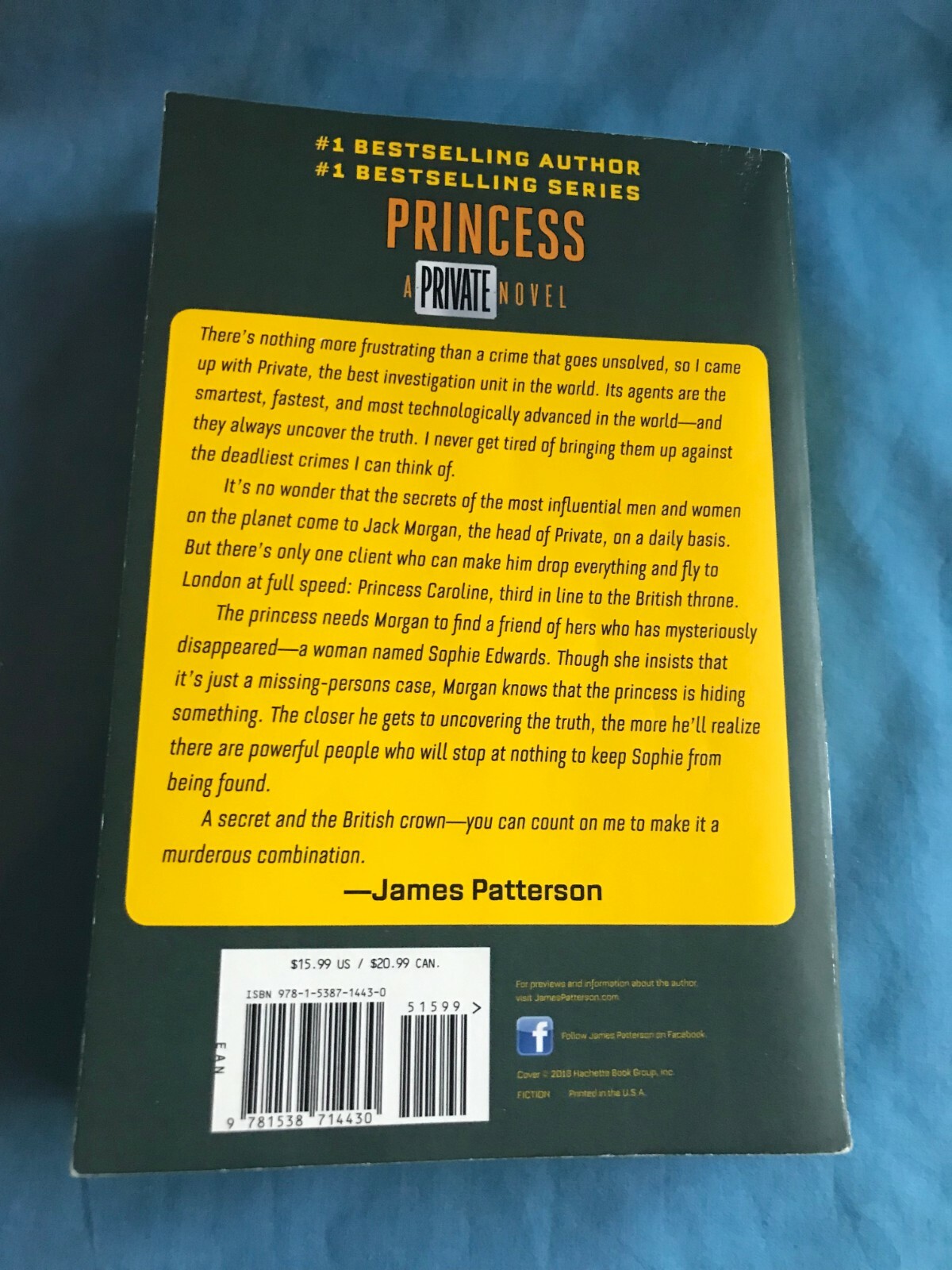 Private Ser.: Princess : A Private Novel by Rees Jones and James Patterson (2018