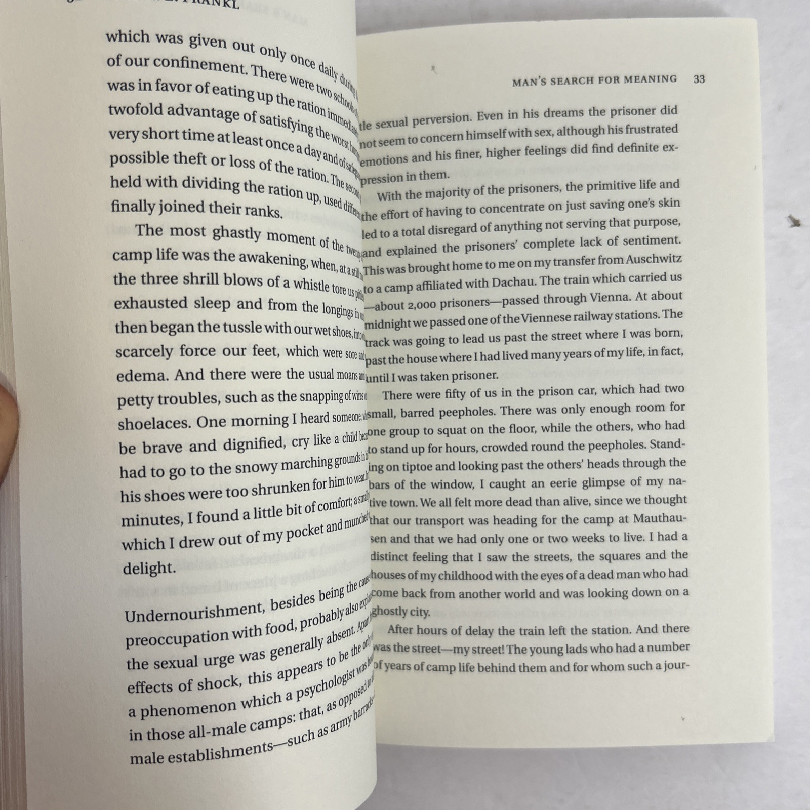 Man’s Search For Meaning by Viktor E. Frankl Paperback