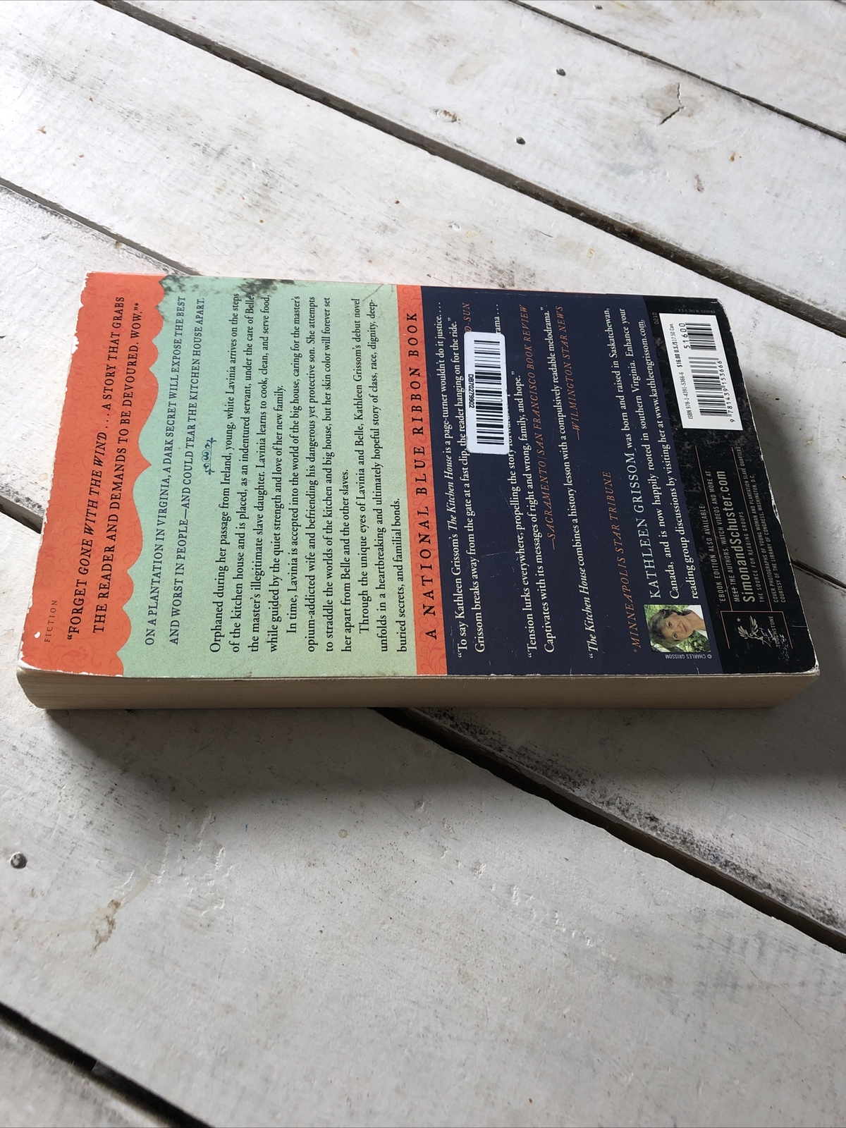 The Kitchen House Kathleen Grissom Paperback Historical Fiction Bestseller
