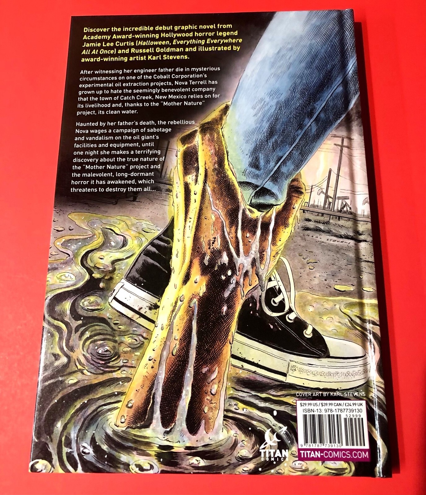 Titan Comics- Mother Nature by Jamie Lee Curtis – Signed by Artist Karl Stevens