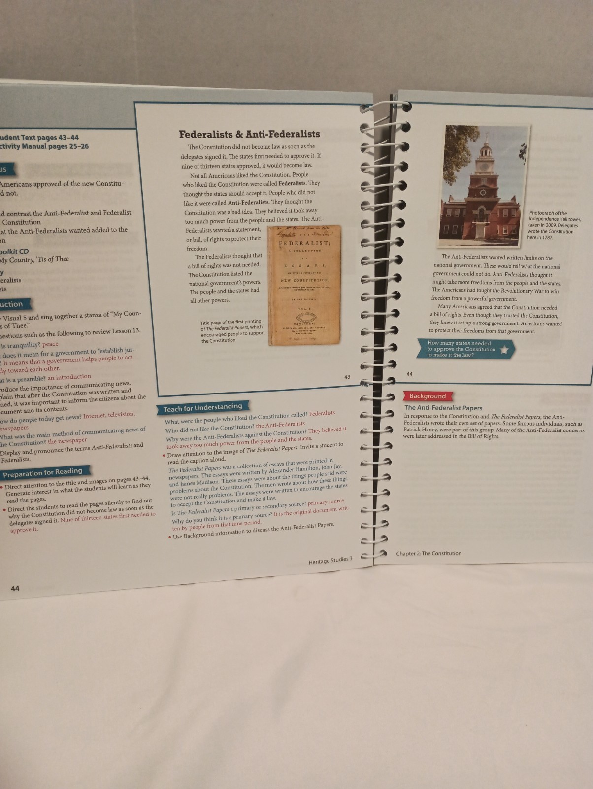 BJU Press Heritage Studies 3, Teacher’s Edition W/ Teachers Toolkit CD-rom