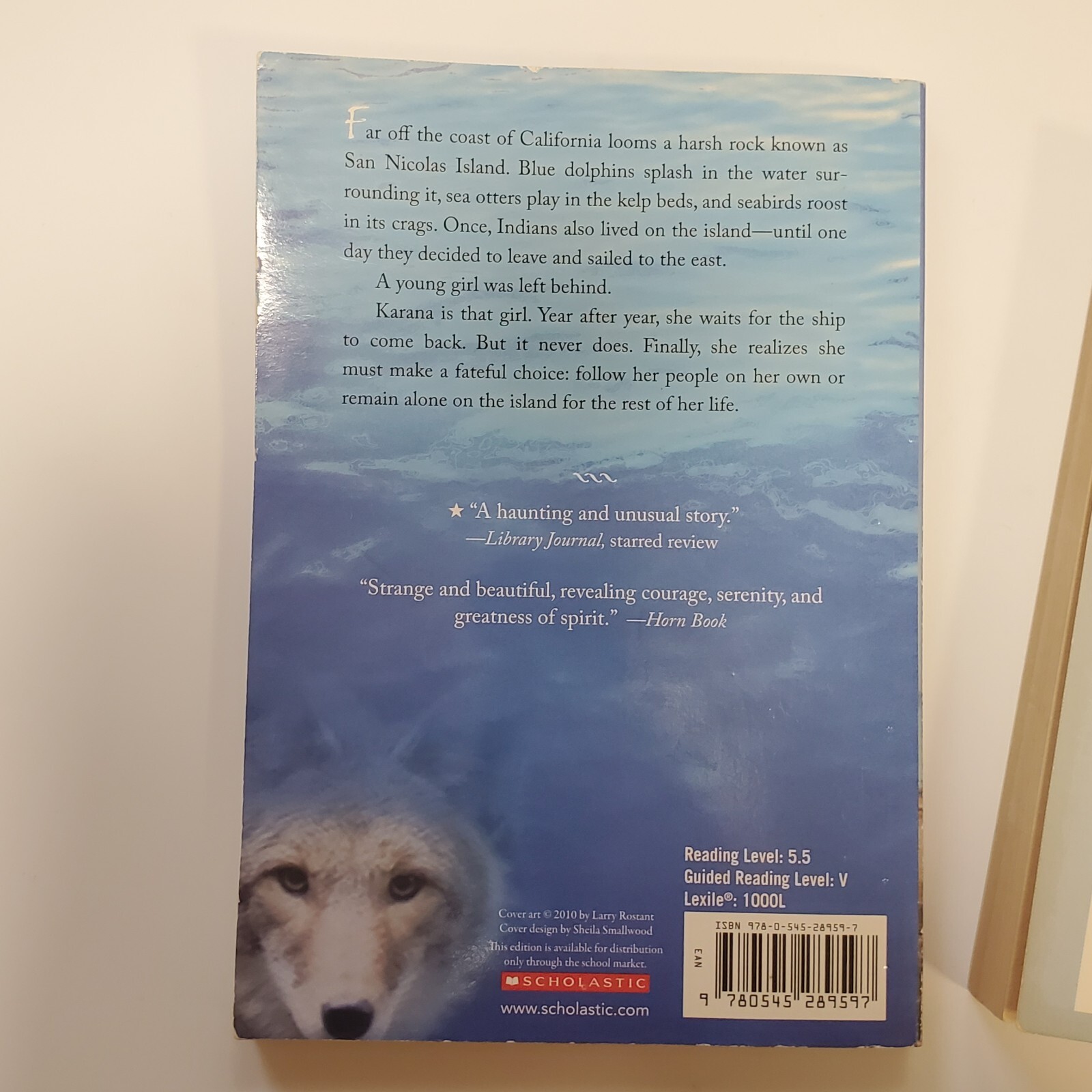 2 Books by Scott O’Dell – Island of the Blue Dolphins & Sarah Bishop