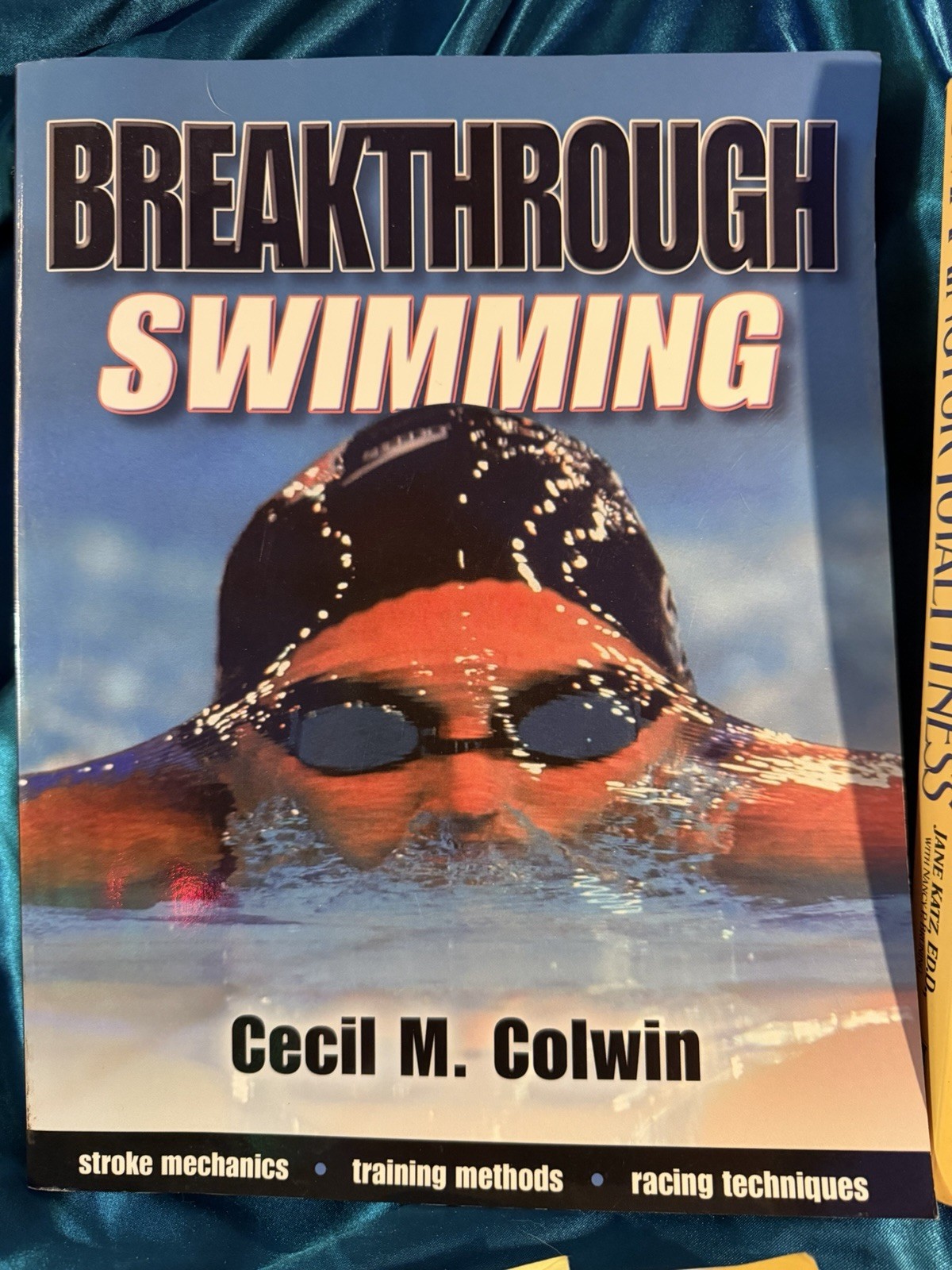 LOT of 4 BOOKS ABOUT SWIMMING! Total Immersion, Triathlon Swimming, TotalFitness