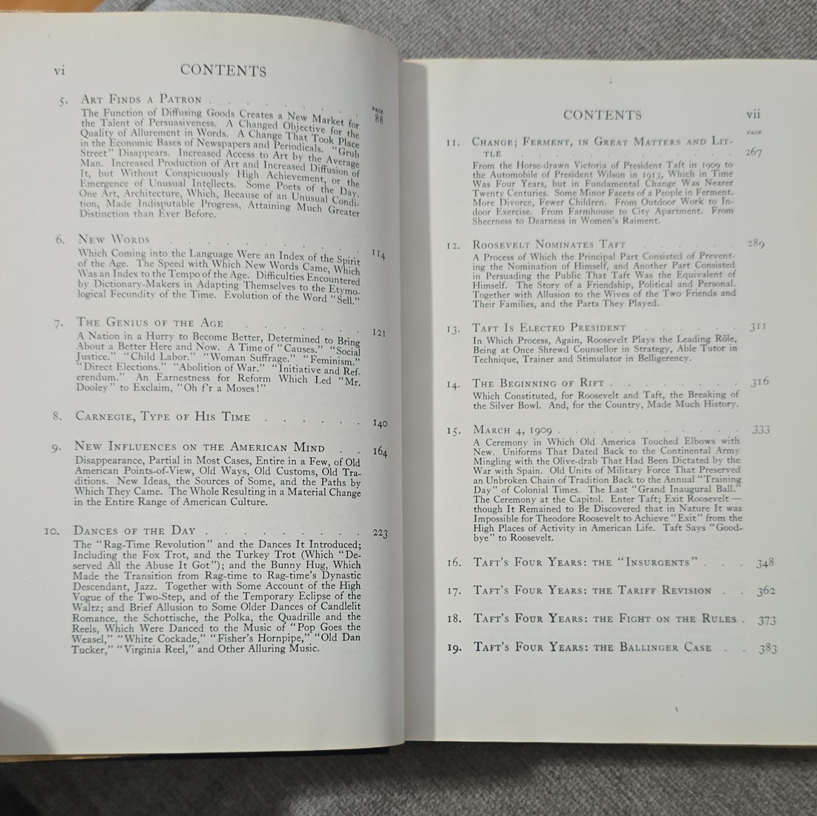Our Times: The War Begins 1909-1914 Mark Sullivan HC 1932 Dust Jacket