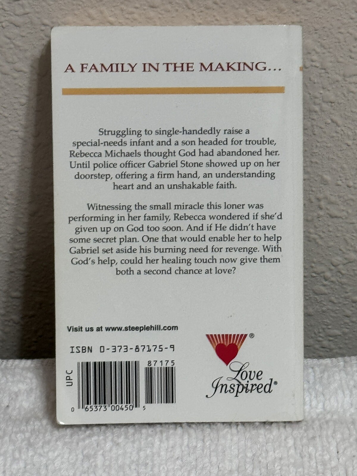 Steeple Hill Love Inspired Series Lot 4 Paperback Books