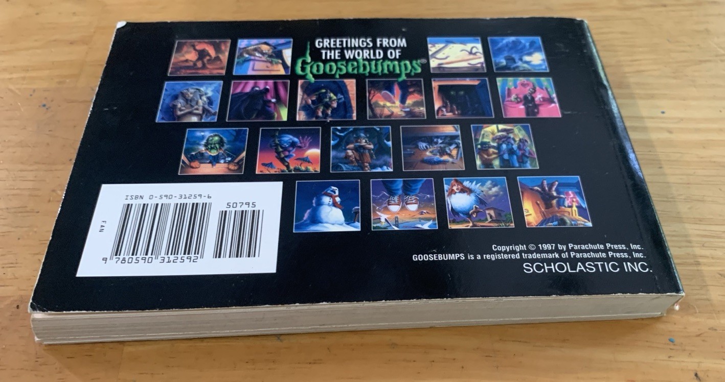 1997 R. L. Stine Goosebumps Postcard Book II (All 30 postcards included)
