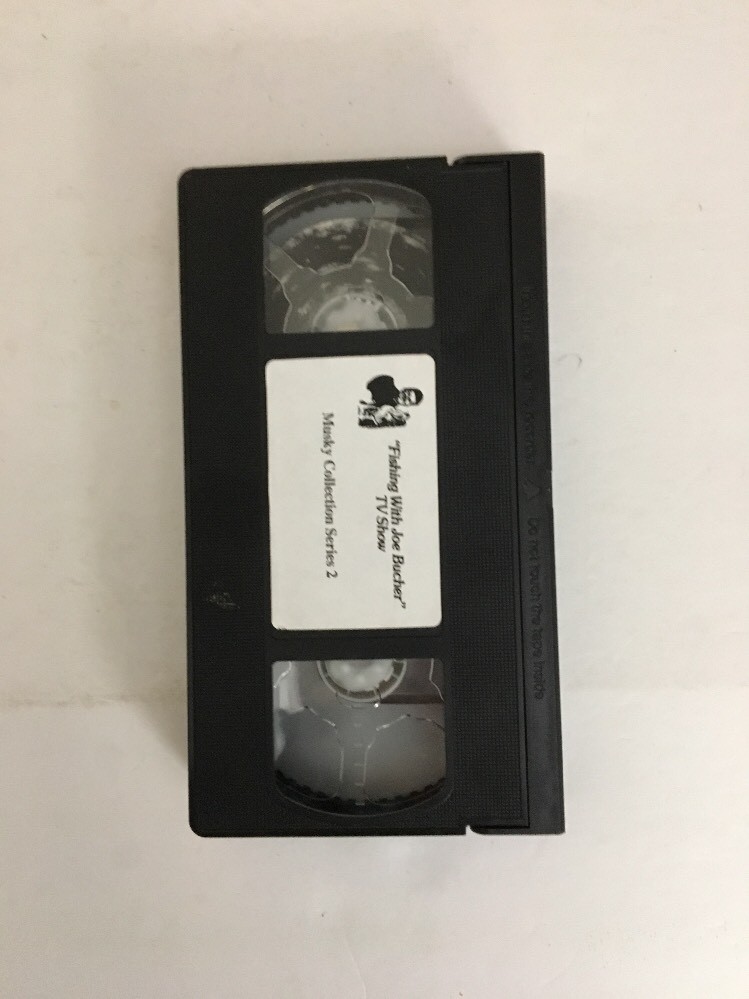 Joe Bucher Musky Collection Series 2 VHS-TESTED-RARE VINTAGE COLLECTIBLE-SHIP 24