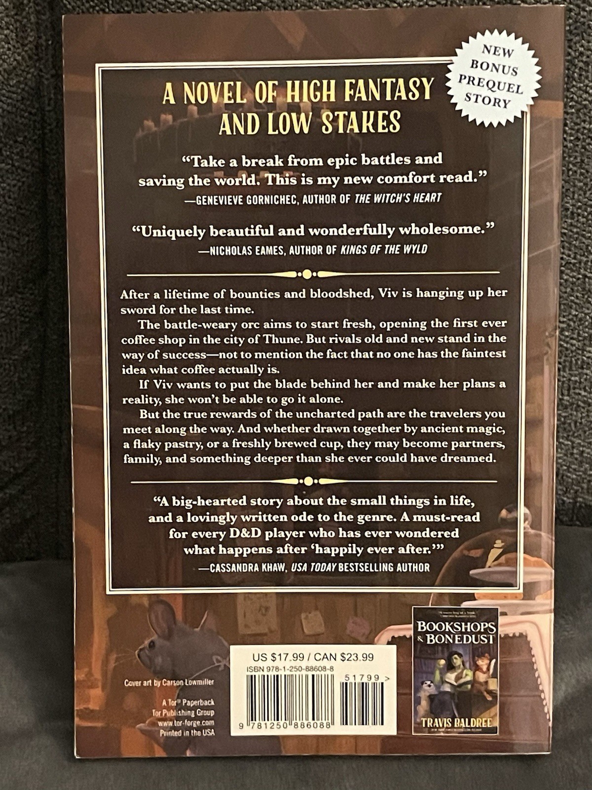 Legends & Lattes by Travis Baldree Paperback