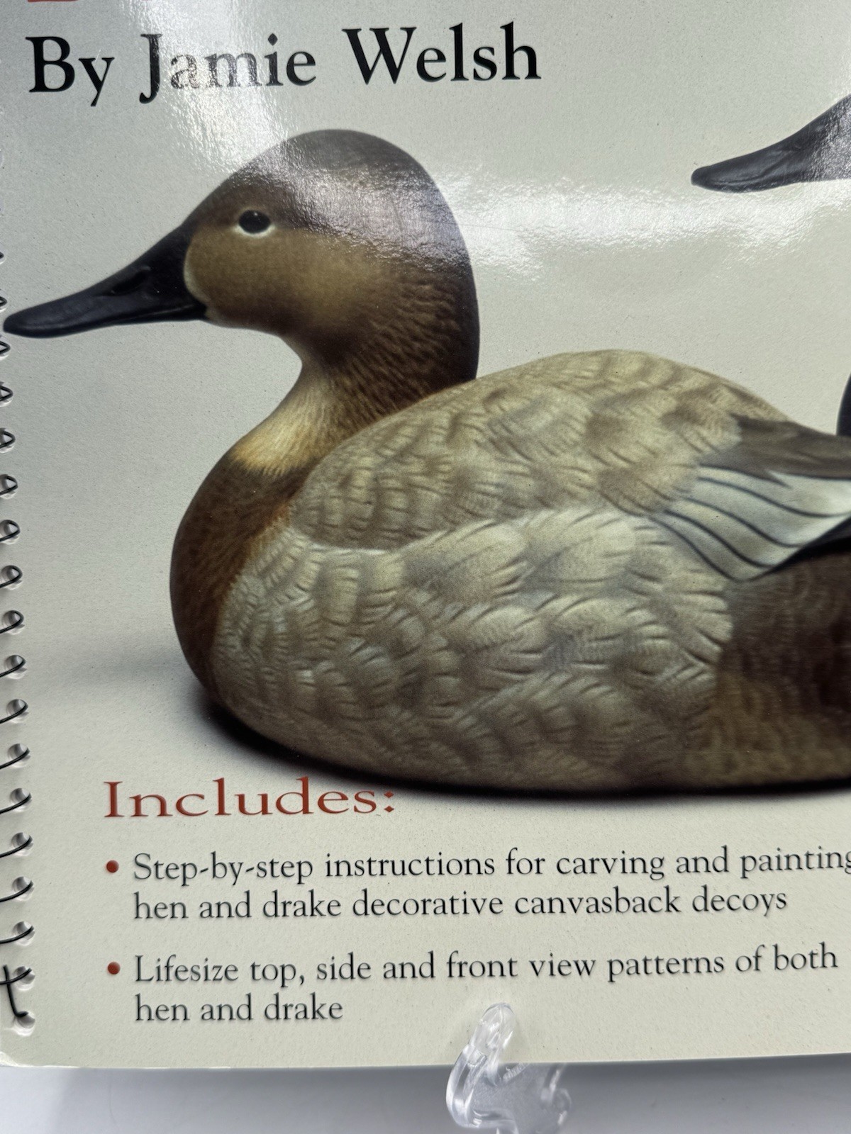 Workbench Projects DECORATIVE CANVASBACK PAIR Wildfowl Carving Magazine
