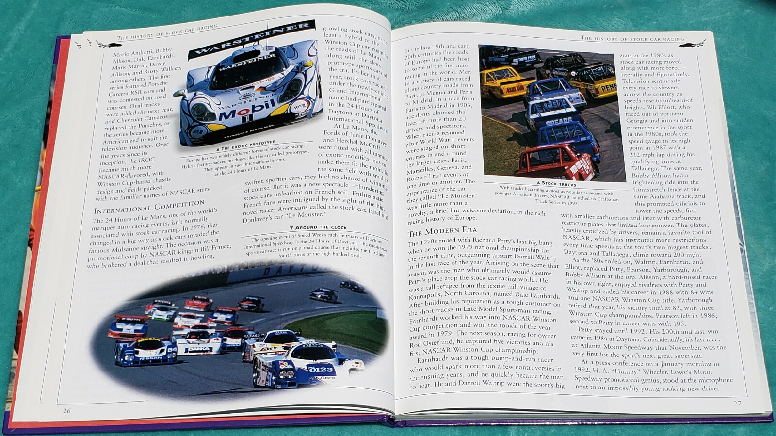 Ultimate Stock Car 2000 Hardcover By Bill Center 190 Pages Of Stock Car History
