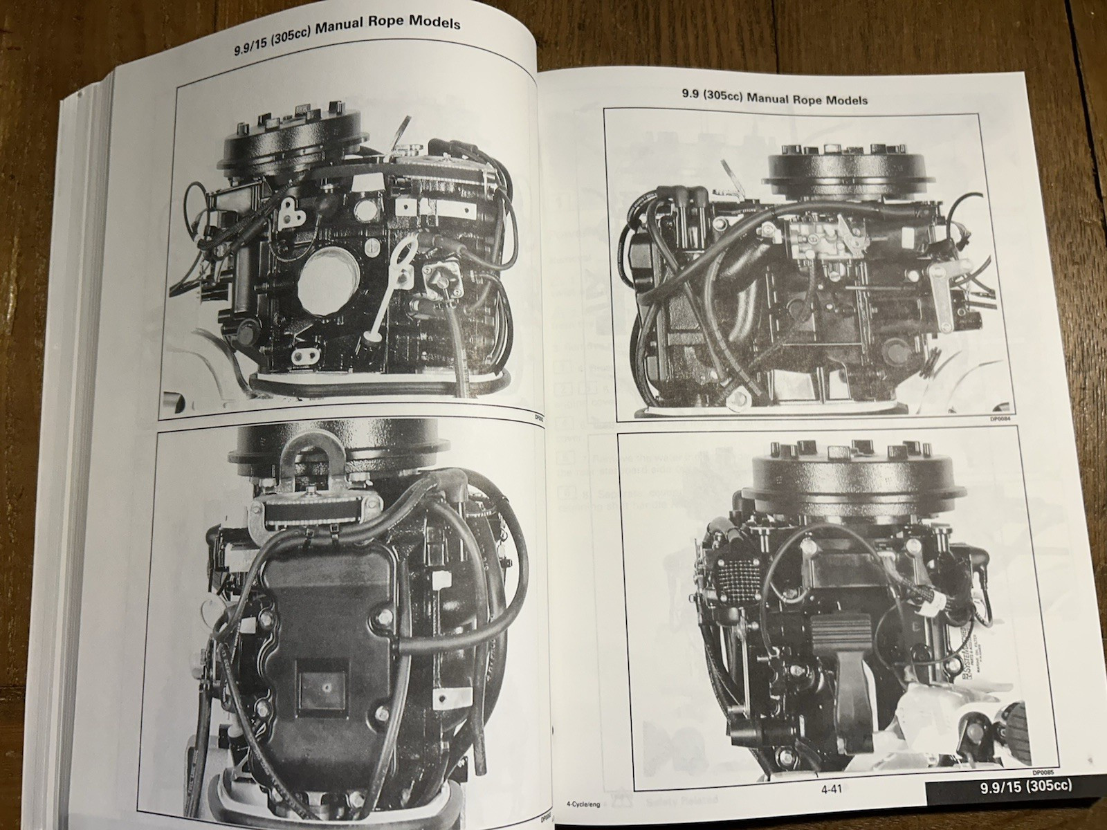 1998 OMC Johnson Evinrude 520203 outboard 5 -15 four stroke boat manual UNUSED