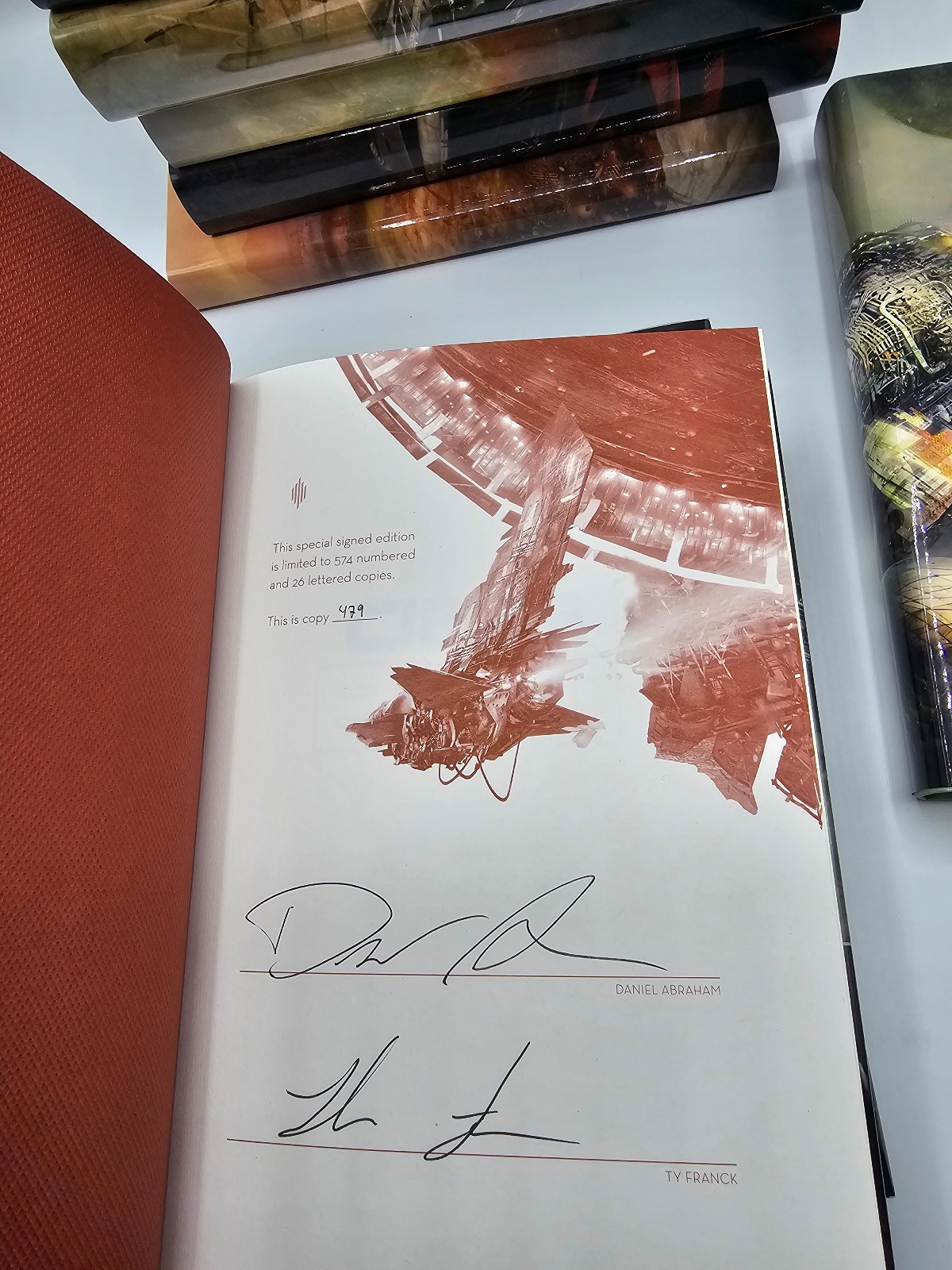 THE EXPANSE Complete Subterranean Press Signed, Matching number, Like New signed