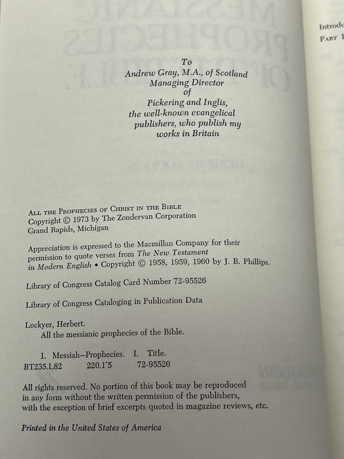 All the Messianic Prophecies of the Bible by Herbert Lockyer
