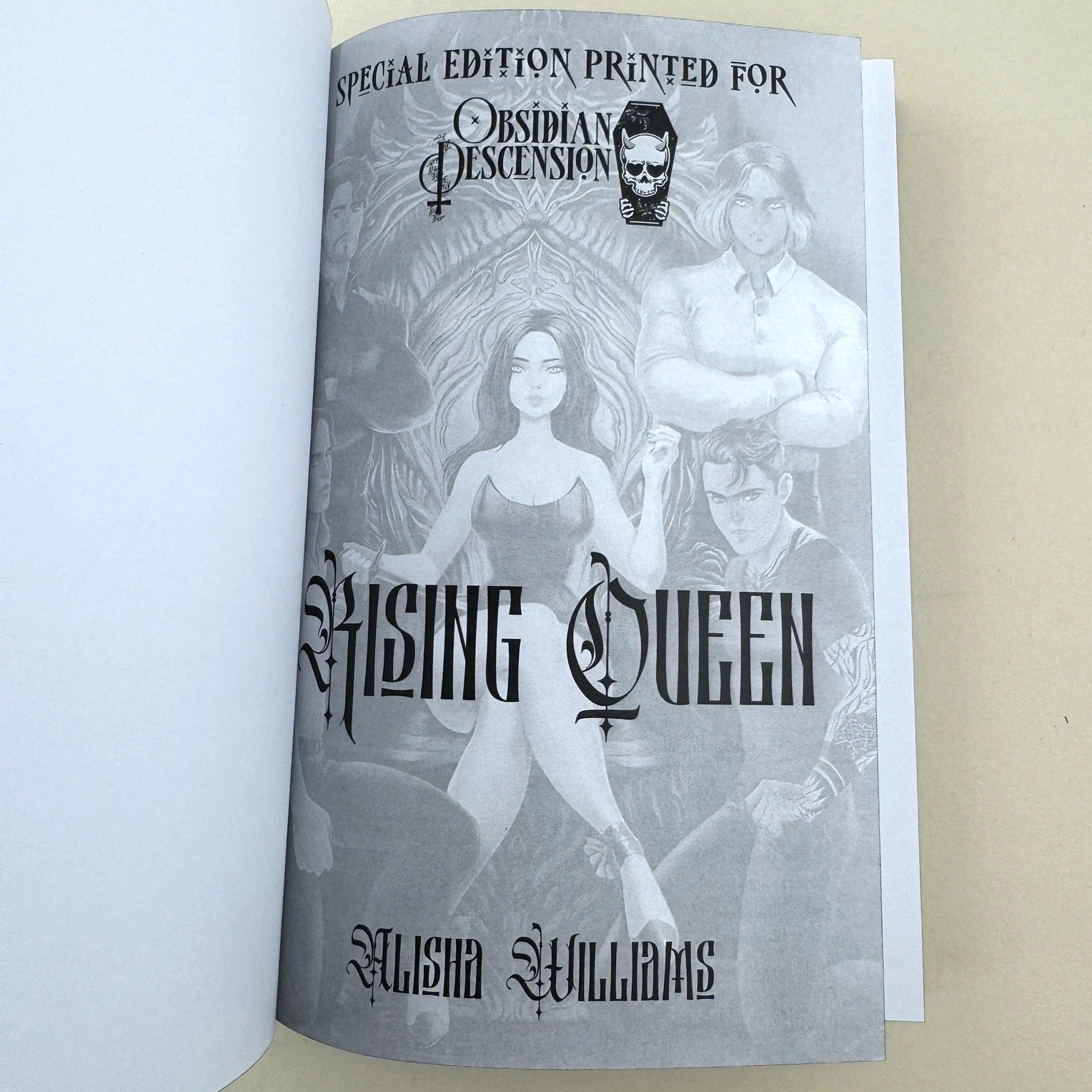 Obsidian Descension Alisha Williams Rising Queen Special Edition NSFW Art New