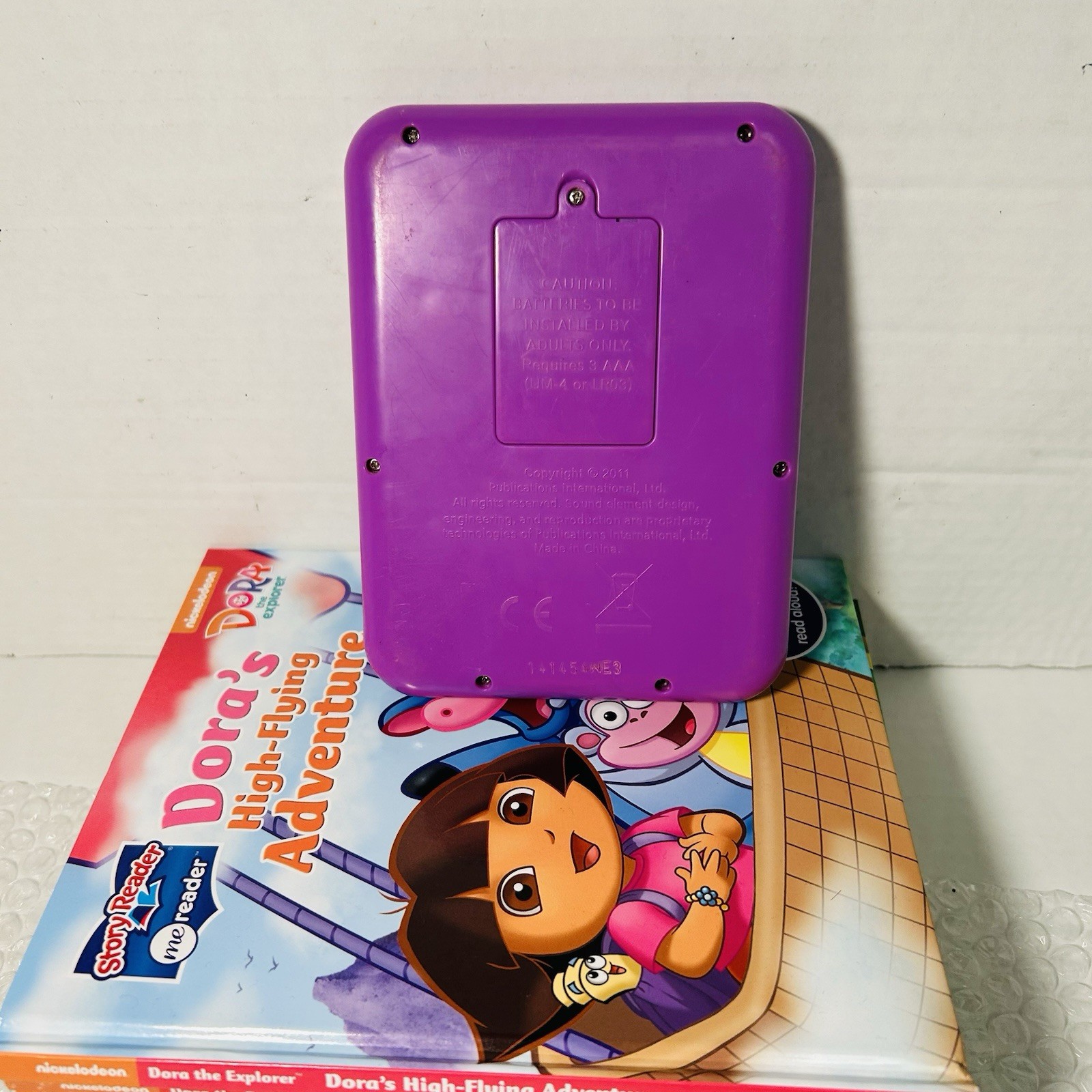 Me Reader „Dora The Explorer“ Story Reader Tablet w/ Complete 8 Book Set