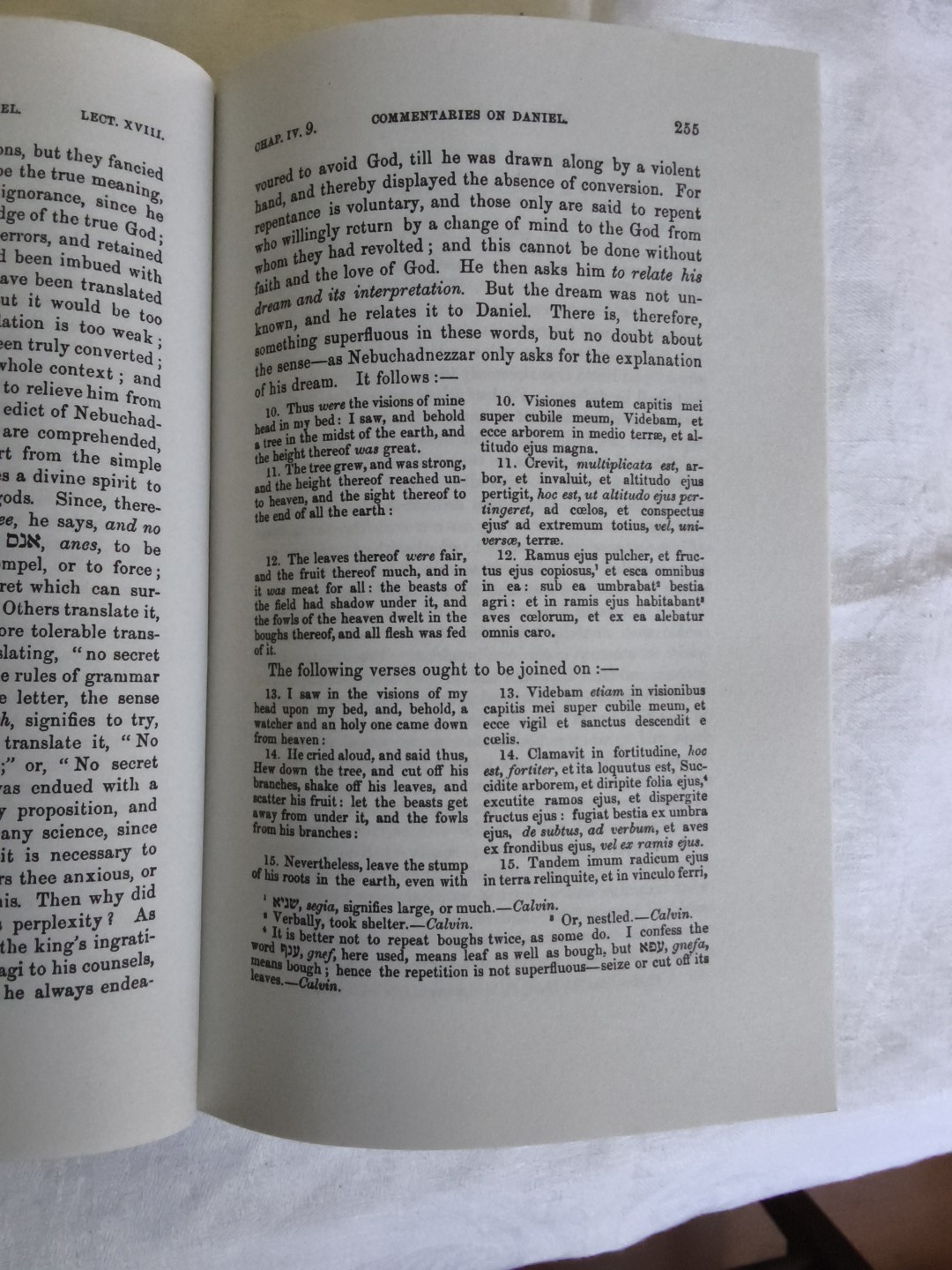 Daniel by John Calvin 2 Vols. In 1-BANNER OF TRUTH Geneva series 800 Pages
