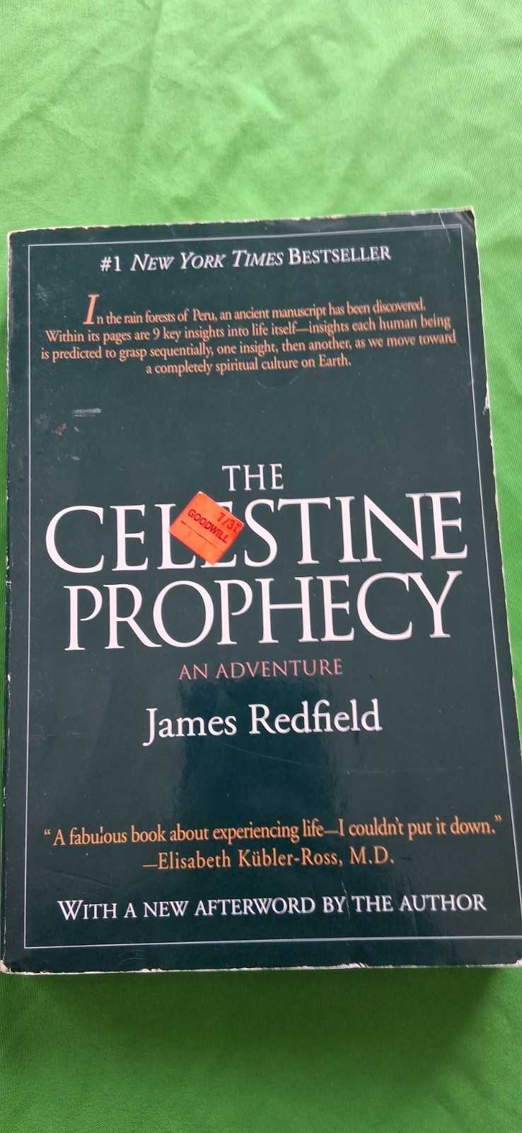 James Redfield Celestine Prophecy & The Tenth Insight Book Lot Of 2