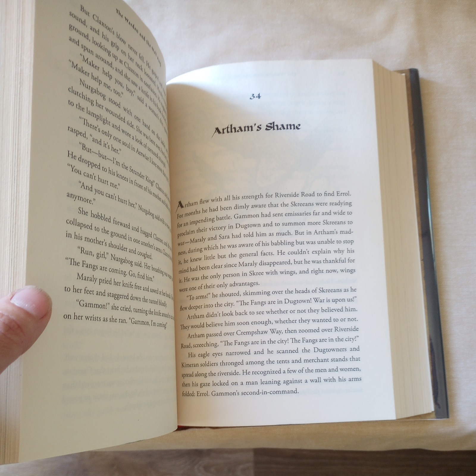 The Warden and the Wolf King – Hardcover, by Andrew Peterson +