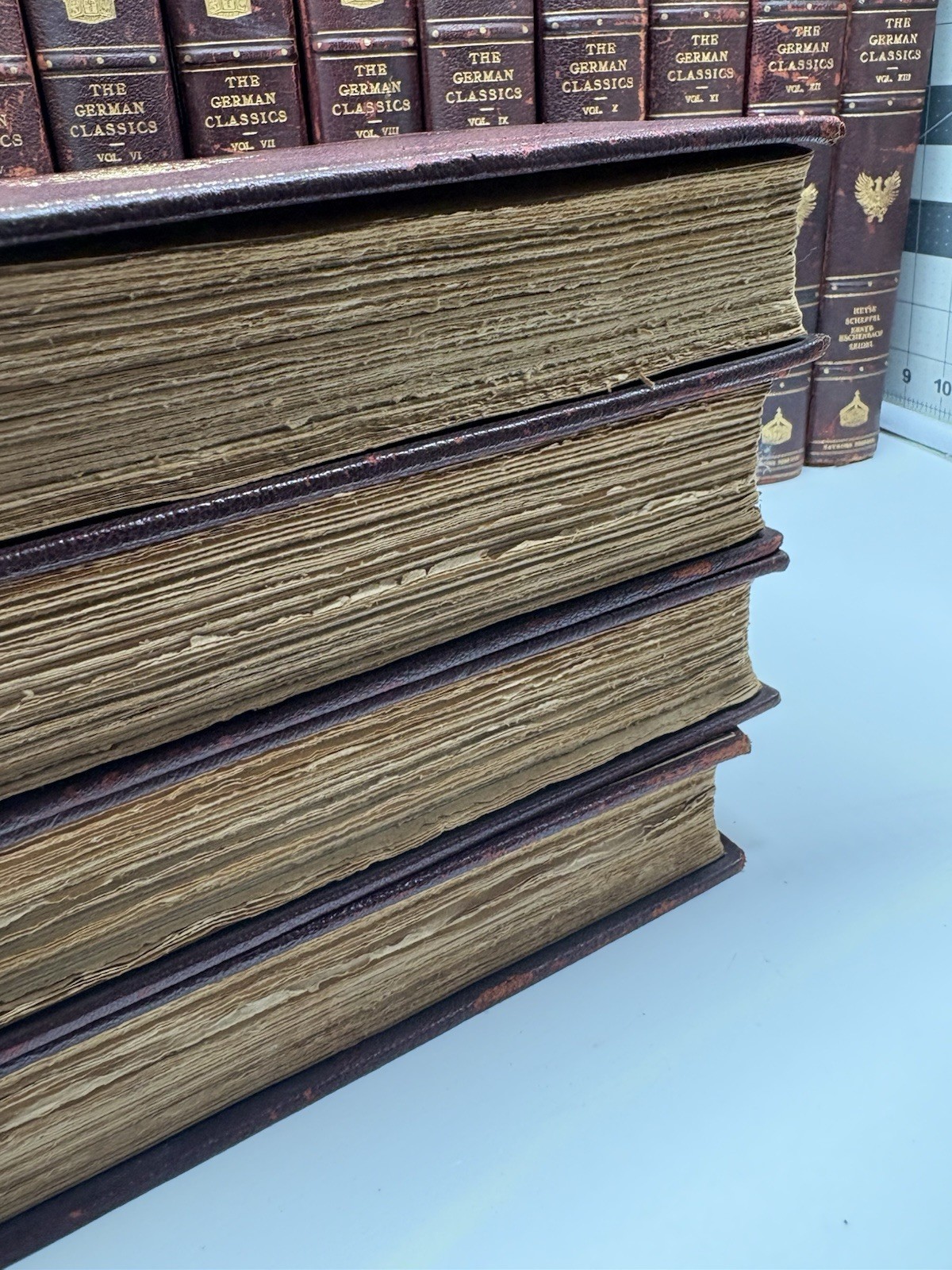 Antique The German Classics Patrons Edition 1-13 volumes 1913-14 Year / Rare