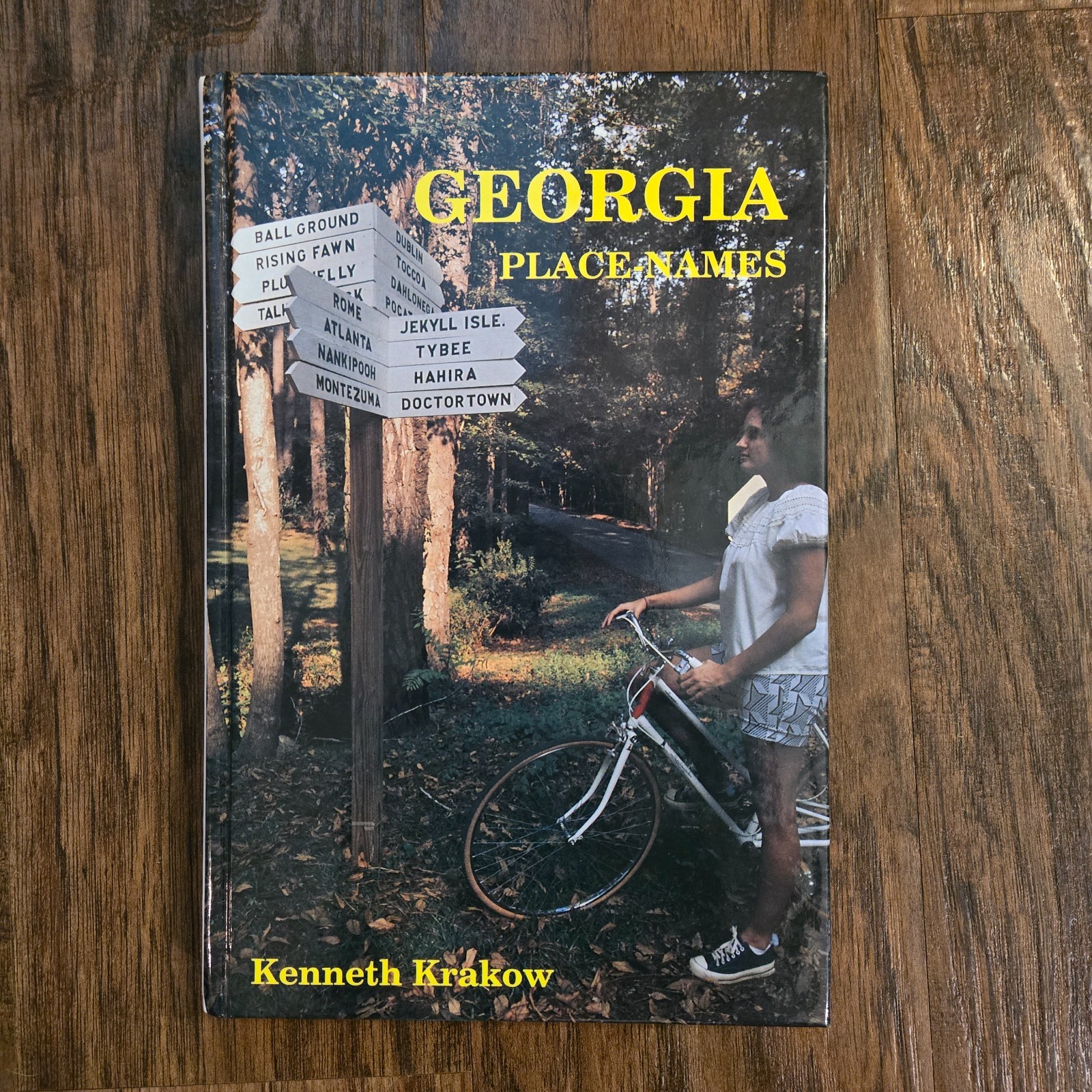 Georgia Places-Names Kenneth Krakow 1994 HC History Georgia Interest Book
