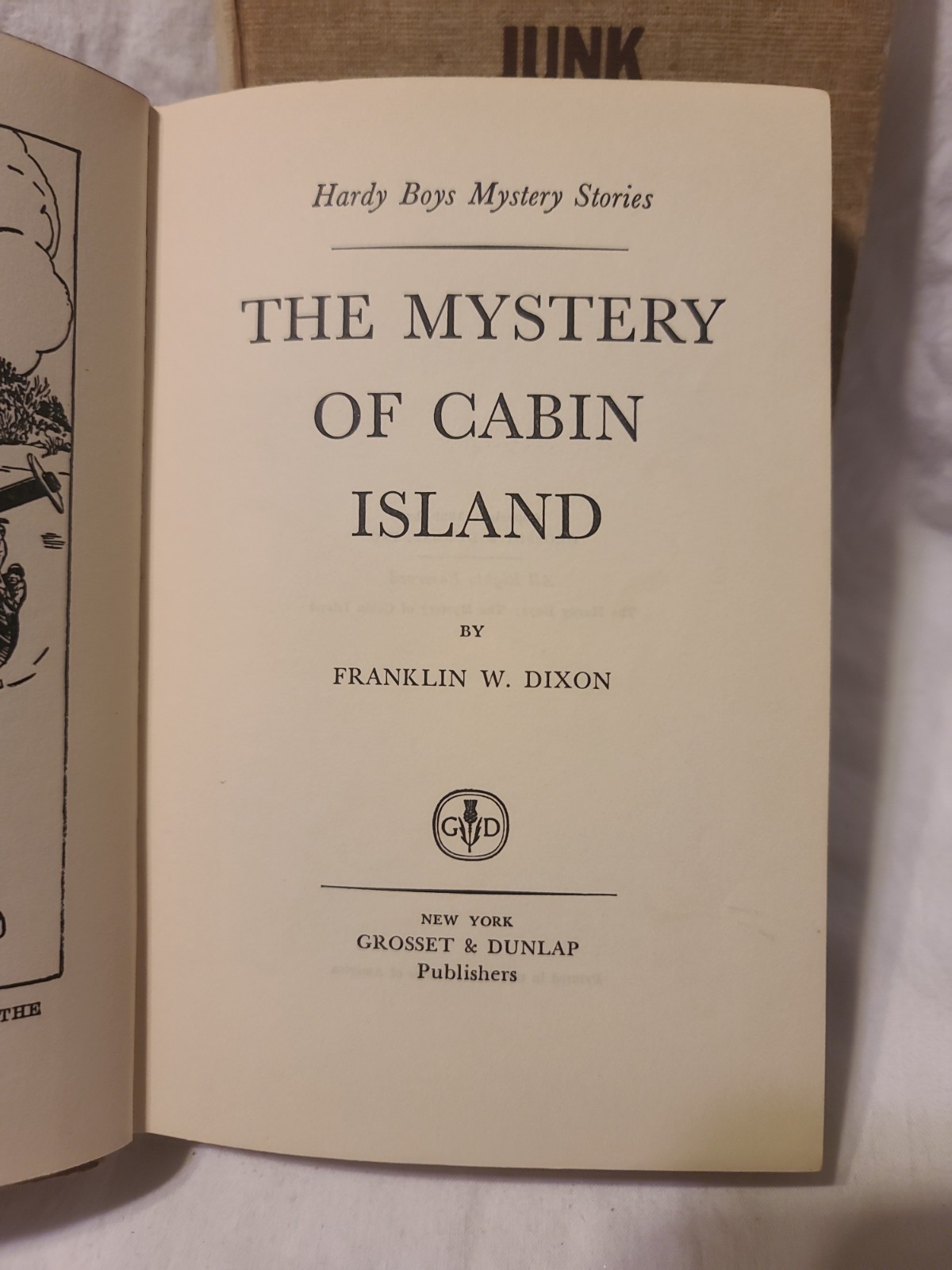 Hardy Boys Mystery Stories Lot Of 4 Hardcover 1920’s-1960’s By Franklin W. Dixon