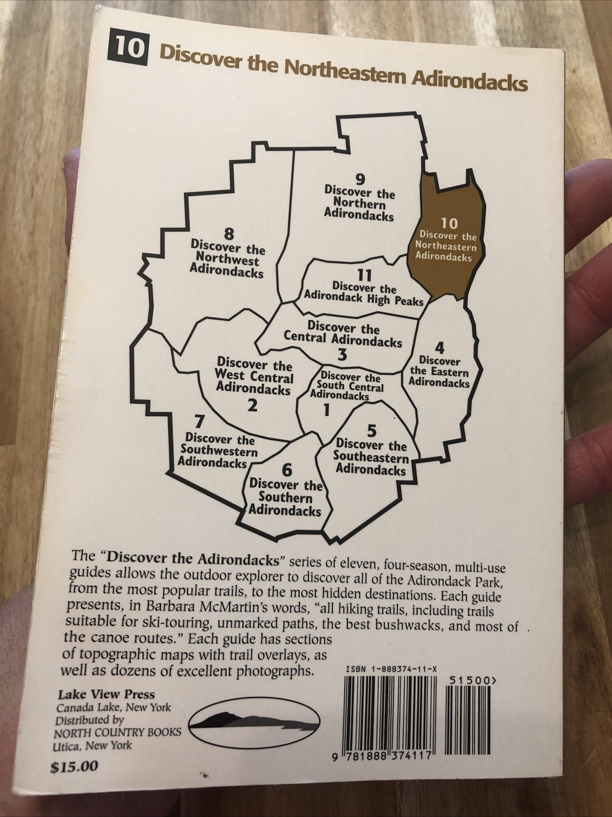 Discover the Northeastern Adirondacks: Hiking Mcmartin 2000 PB Topo Maps