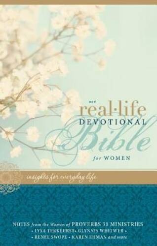 NIV, Real-Life Devotional Bible for Women, Hardcover: Insights for – ACCEPTABLE